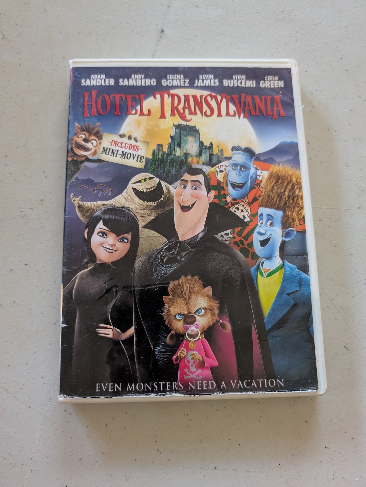 Hotel Transylvania - DVD -Adam Sandler, Selena Gomez, Kevin James, Andy Samberg