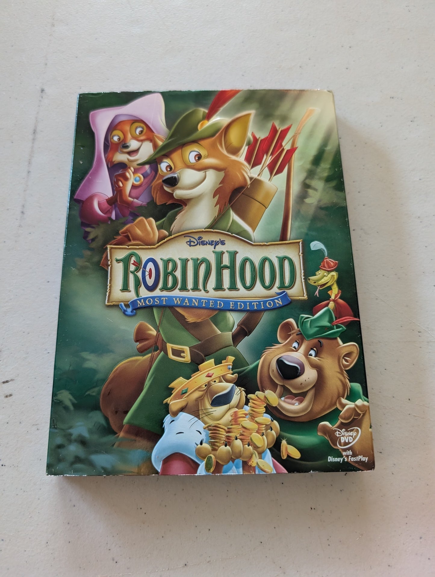 ROBIN HOOD Most Wanted Edition Walt Disney's Classic Movie 2006