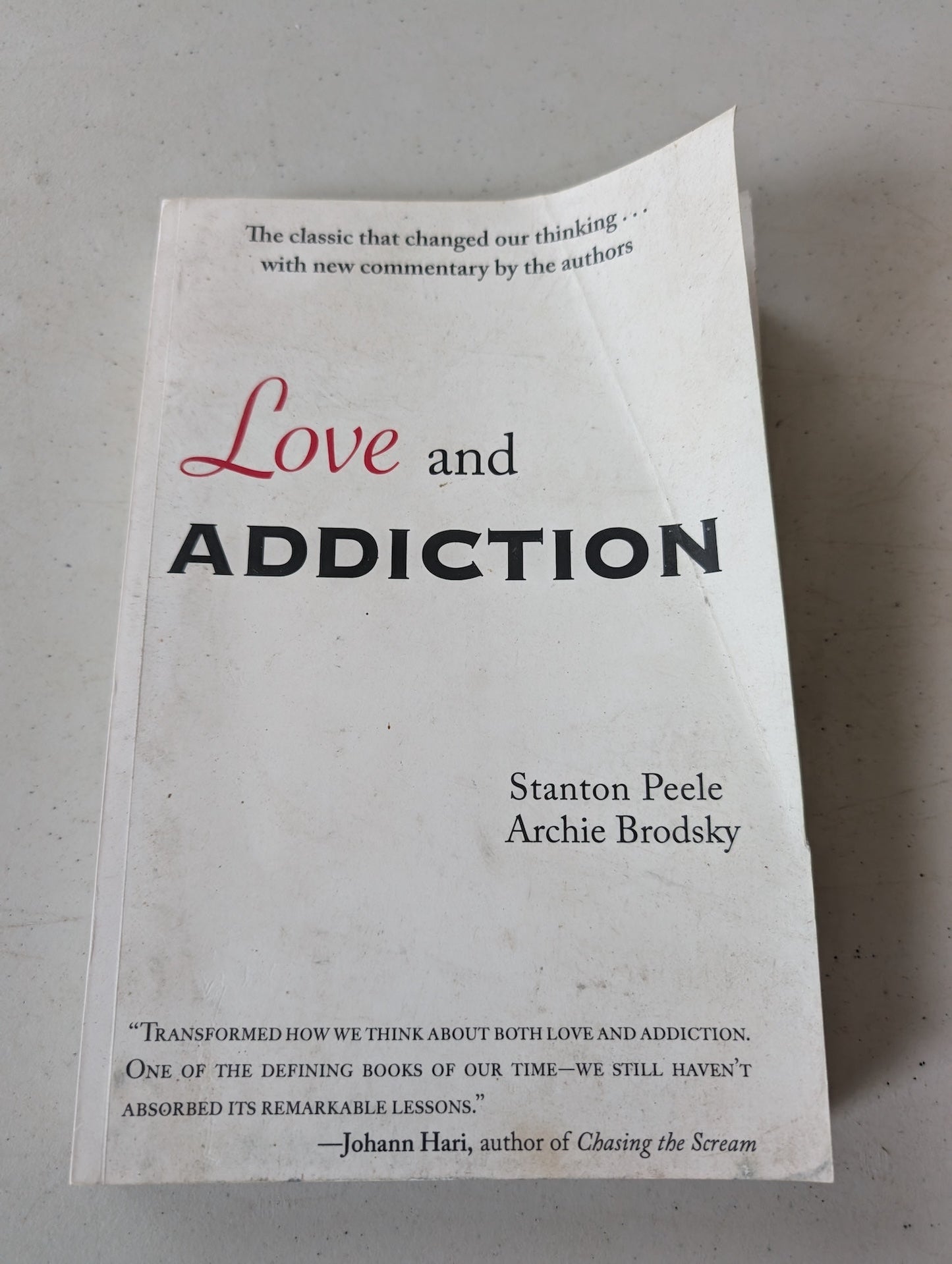 Love and Addiction by Archie Brodsky and Stanton Peele 2014