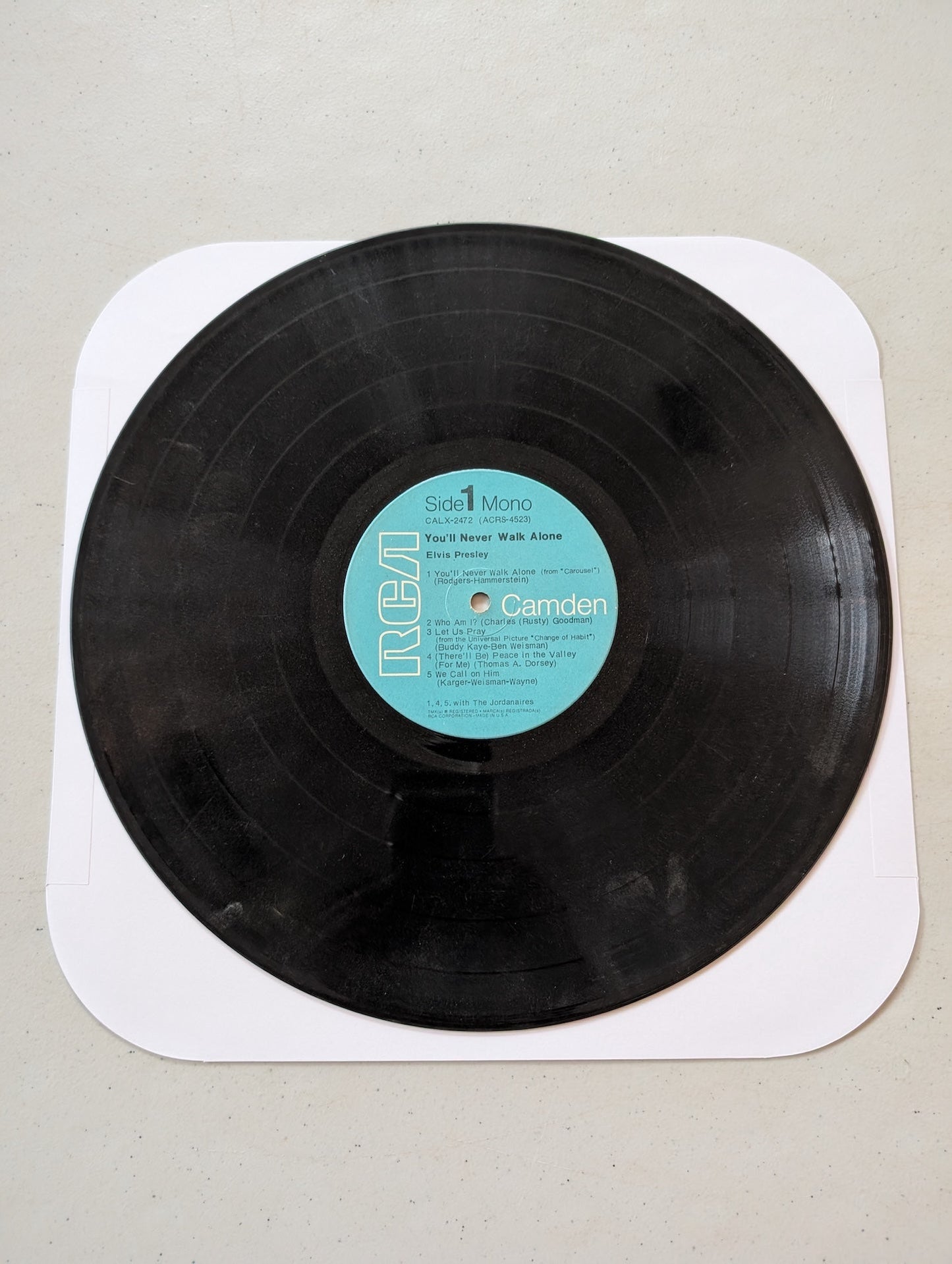 Elvis Presley - You'll Never Walk Alone (Gospel, Pop, LP, 1971)