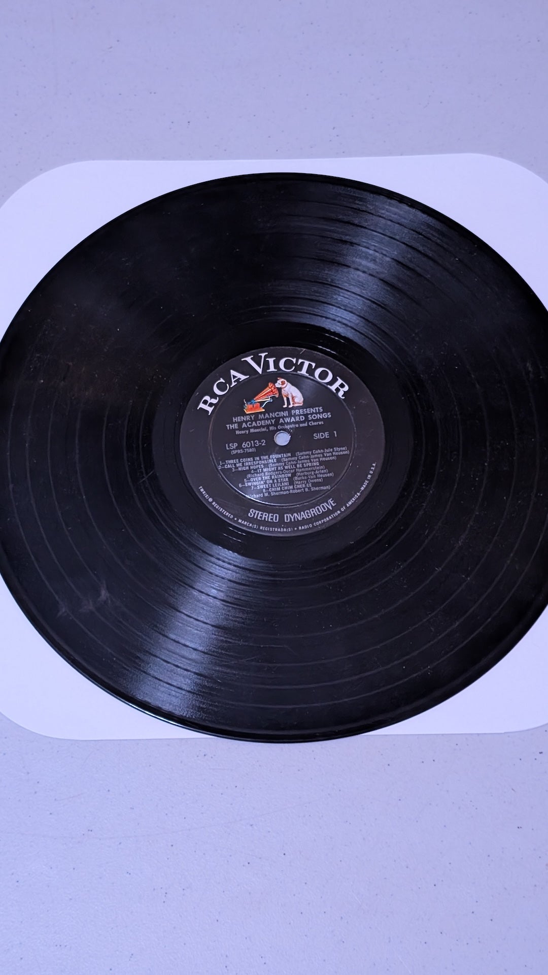 Henry Mancini - Henry Mancini Presents the Academy Award Songs (Easy Listening, LP, 1966)