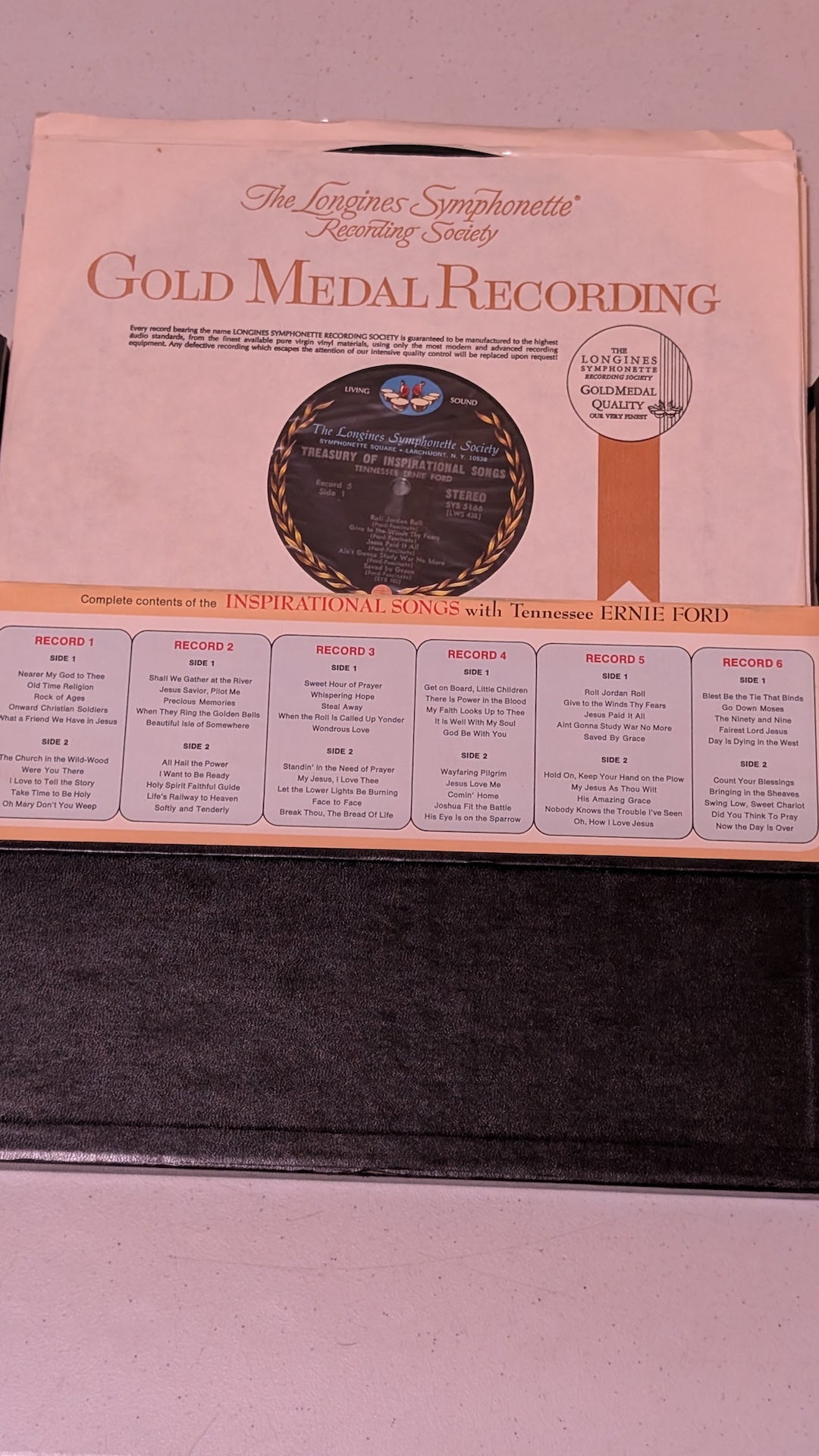 Tennessee Ernie Ford - Treasury of Inspirational Songs (Gospel, Country, Box Set (6xLP), 1966)