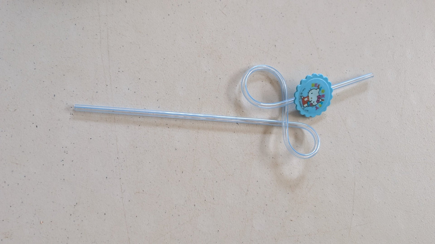 Sanrio Hello Kitty reusable straw(vintage, collectable, nostalgia, toy)