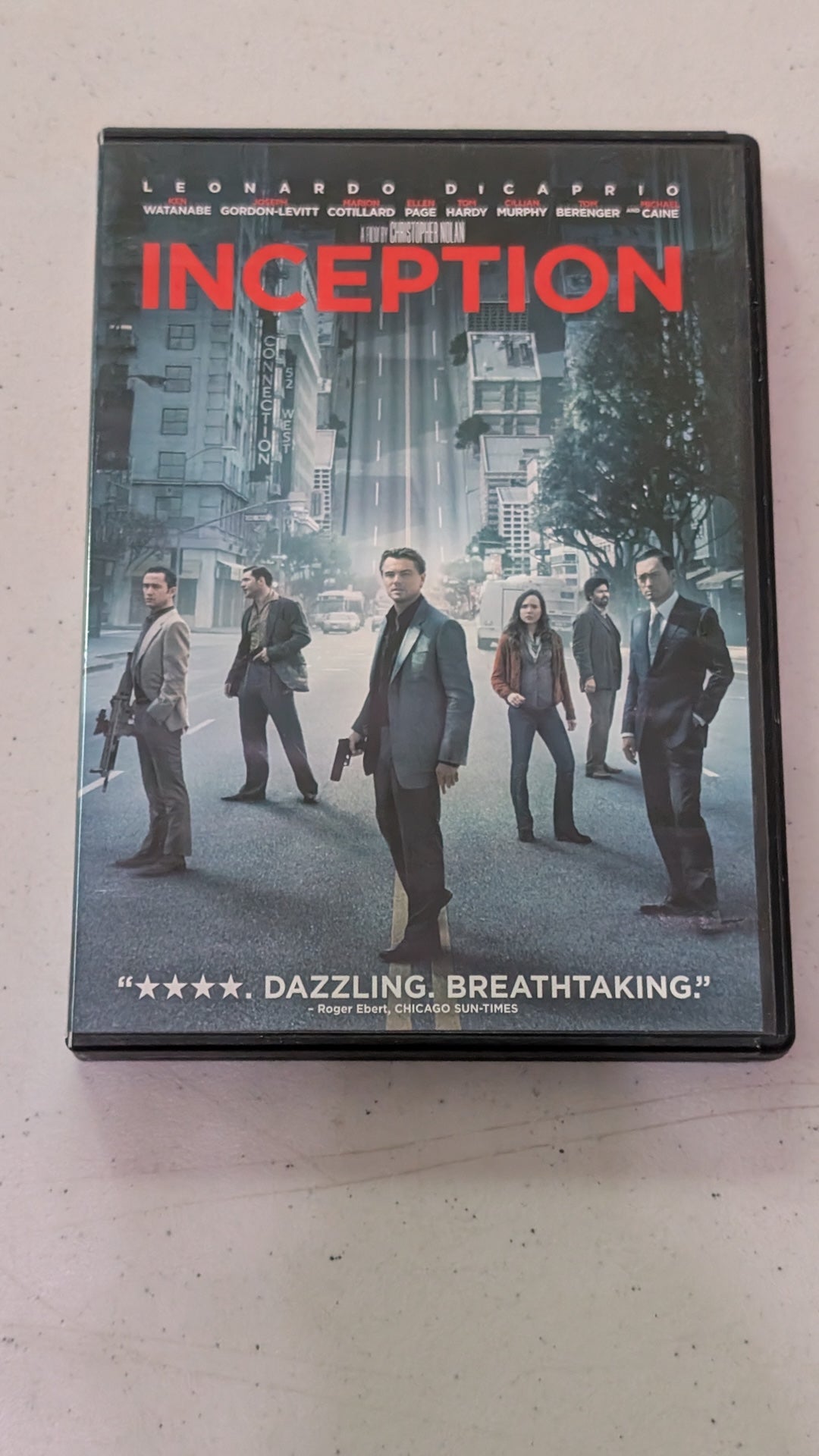 Inception - DVD - Leonardo DiCaprio Tom Hardy Michael Caine