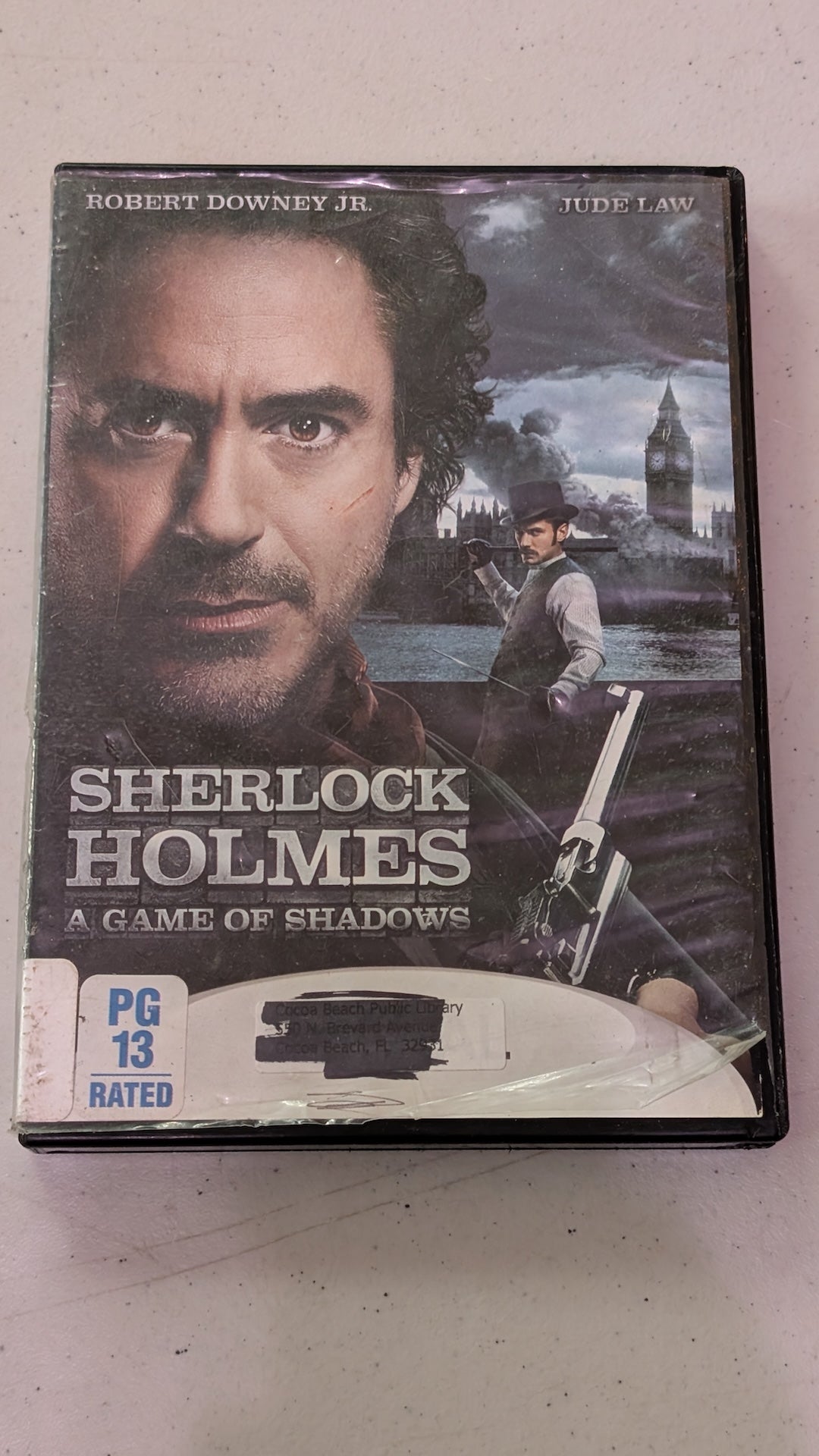 Sherlock Holmes: A Game Of Shadows (2012) DVD Robert Downey Jr