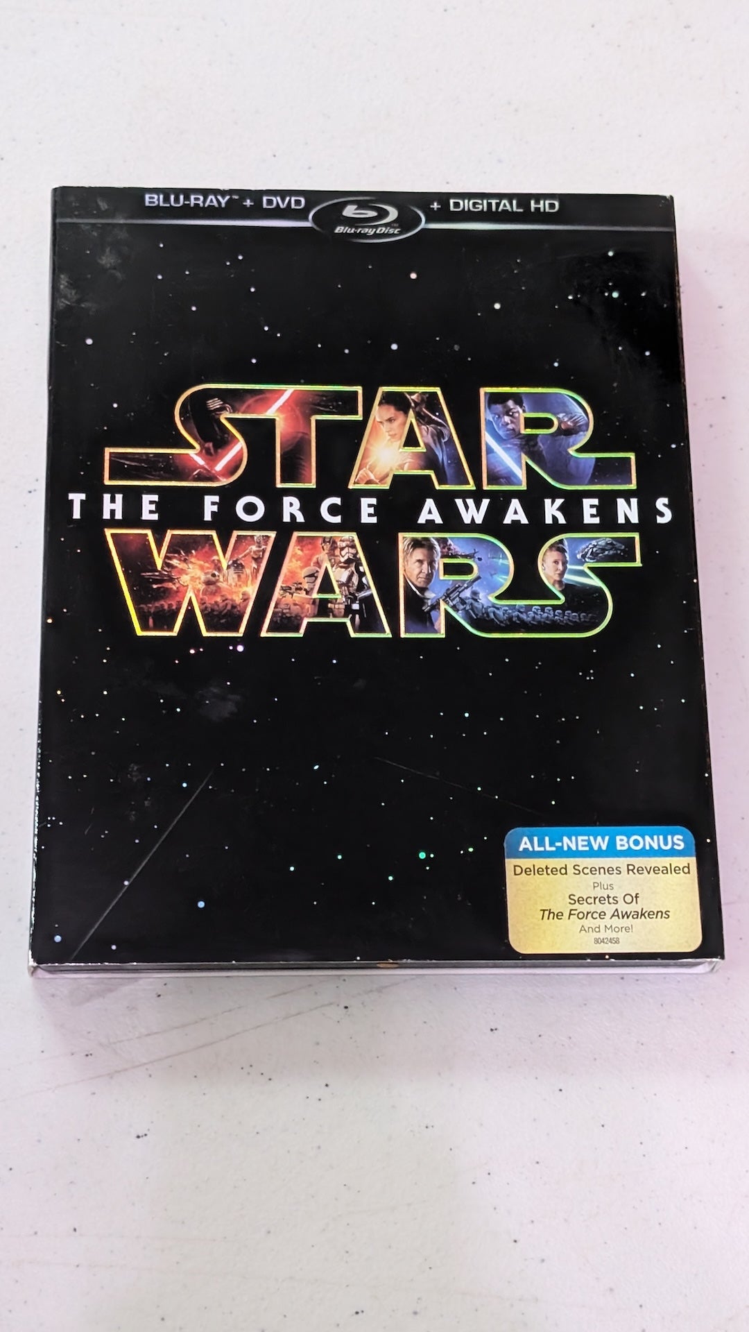 Star Wars: The Force Awakens (Blu-ray/DVD/Digital HD) DVDs