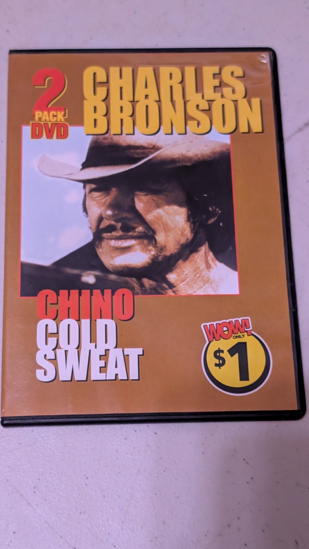 Chino and Cold Sweat Charles Bronson 2 movie pack DVD New Sealed