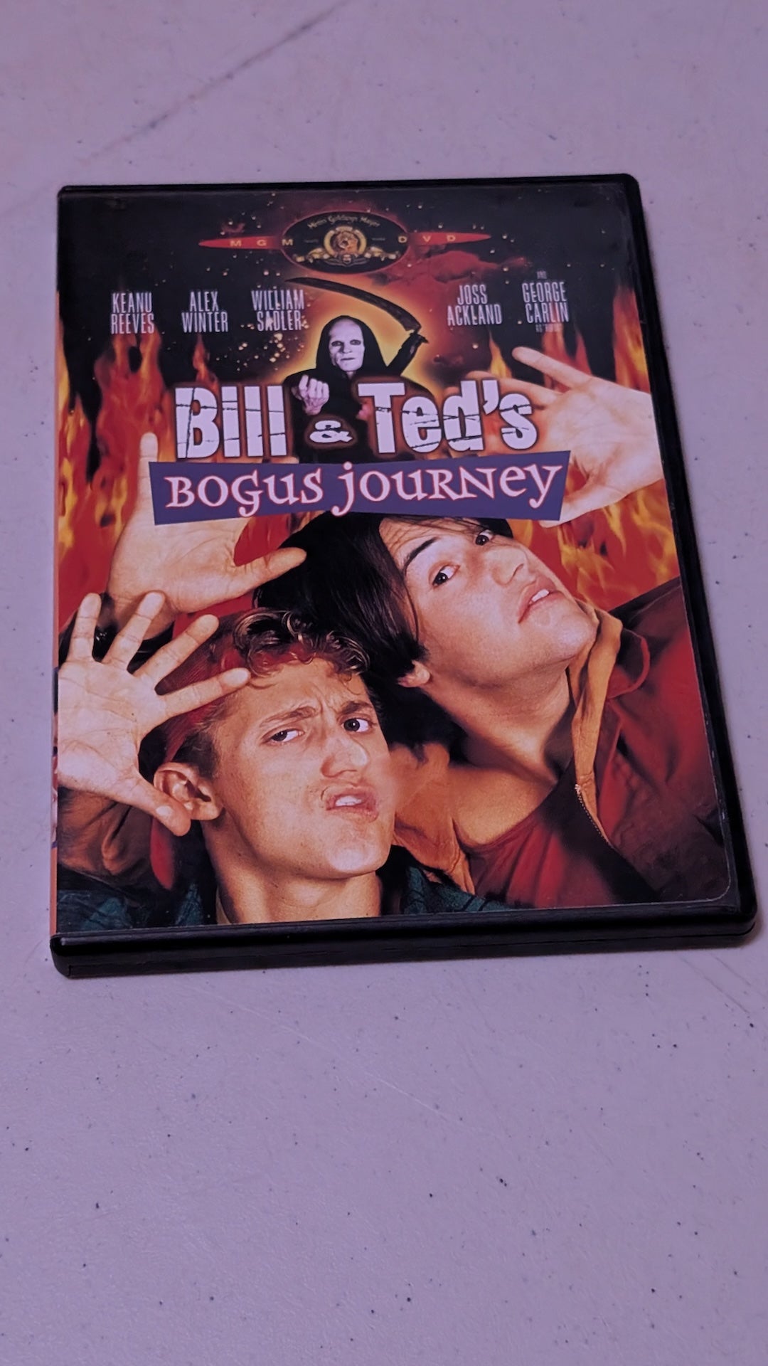 Bill and Ted's Bogus Journey DVD teen movie sequel Keanu Reeves George Carlin!