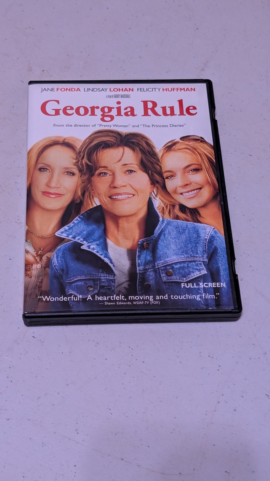Georgia Rule 2007 Movie DVD Lindsay Lohan Jane Fonda