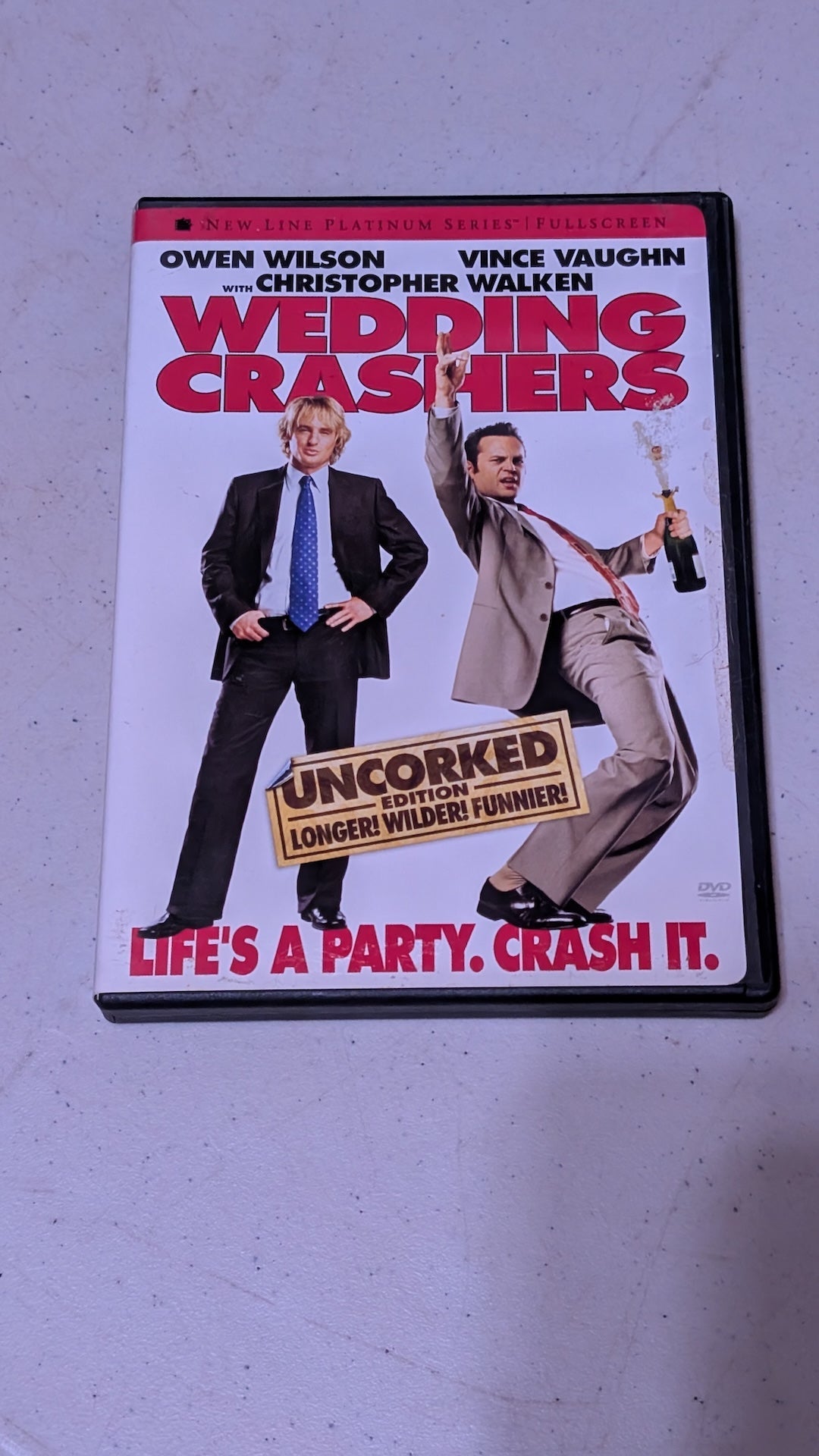 WEDDING CRASHERS (2005 DVD) David Dobkin, Owen Wilson, Vince Vaughn, Rachel McAdams