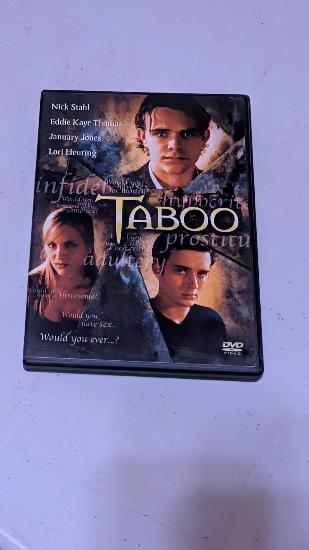 Taboo (DVD, 2003) Rare Sexy Thriller - Nick Stahl, Lori Heuring, January Jones