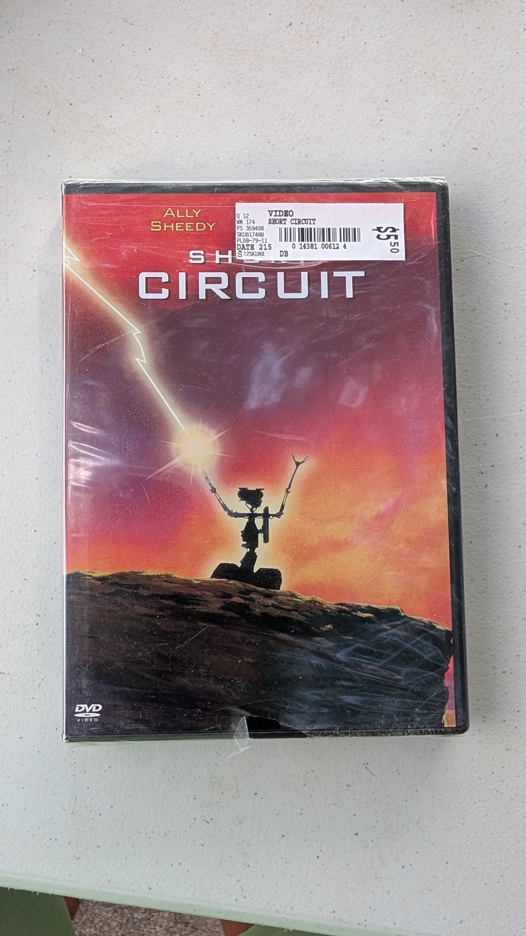 Short Circuit DVD 1986 Ally Sheedy Steve Guttenberg