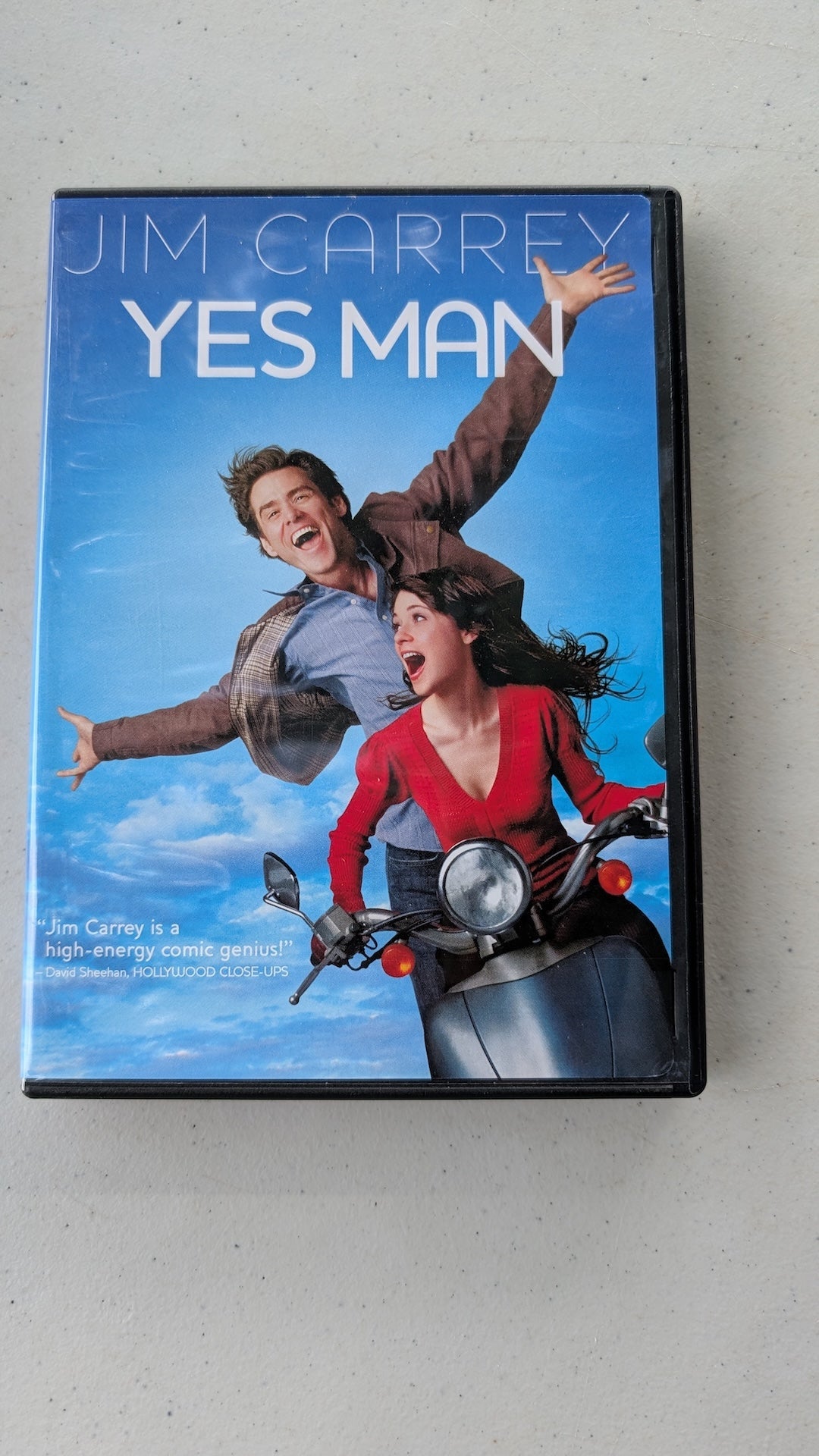 Yes Man DVD Jim Carrey Zooey Deschanel Bradley Cooper Comedy Movie