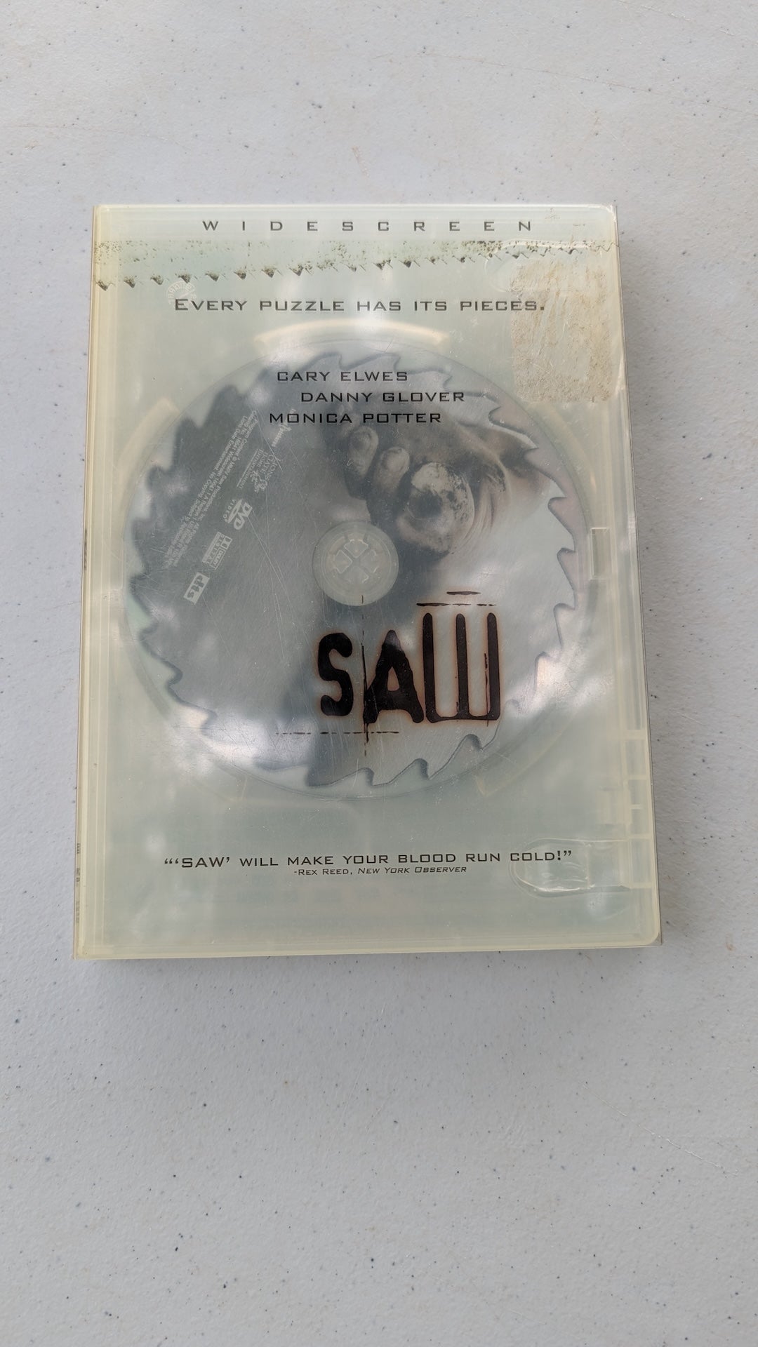 Saw (DVD, 2004) Danny Glover Cary Elwes Monica Potter