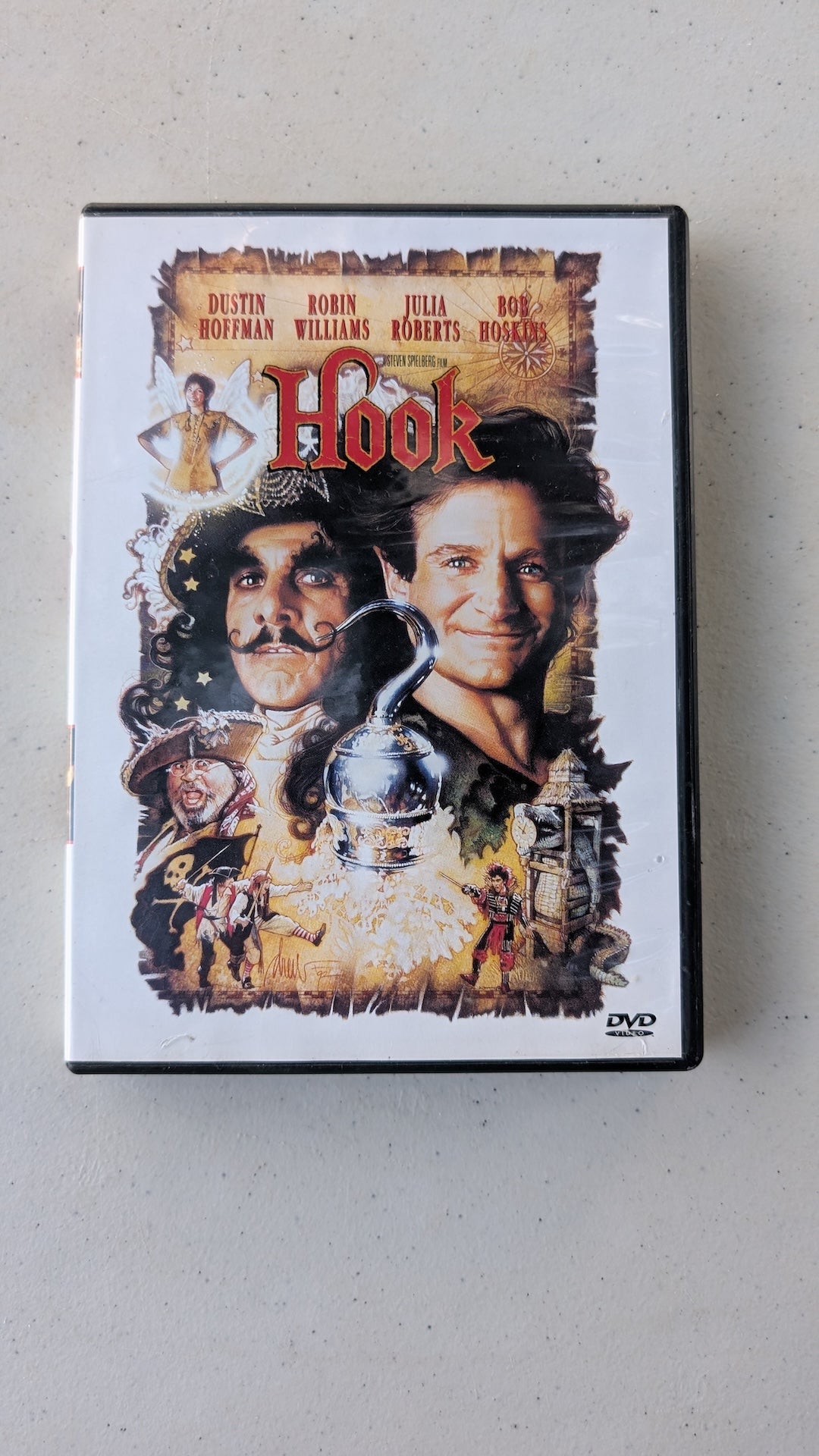 Hook (DVD, 1991) Robert Williams, Julia Roberts, Dustin Hoffman