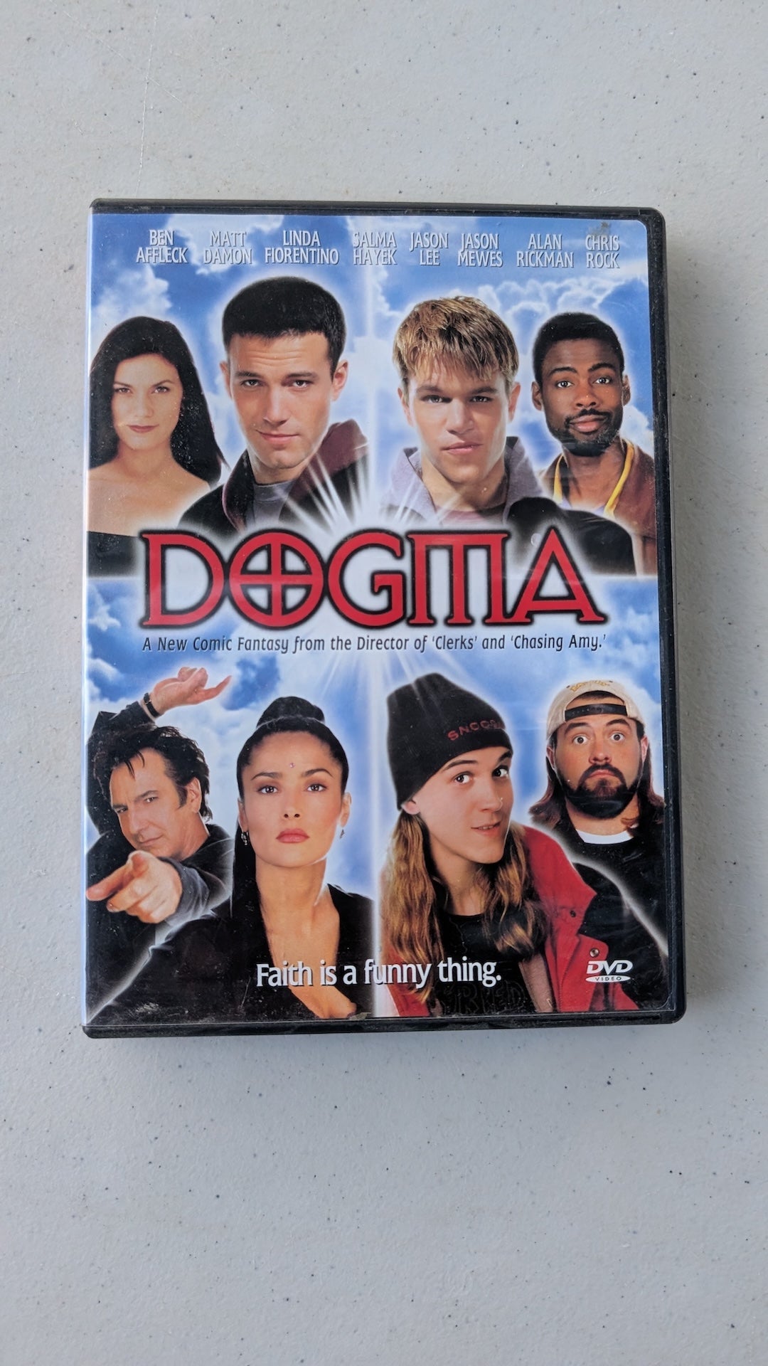 Dogma (DVD, 2000) Ben Affleck Matt Damon Salma Hayek Jason Lee Linda Florentino