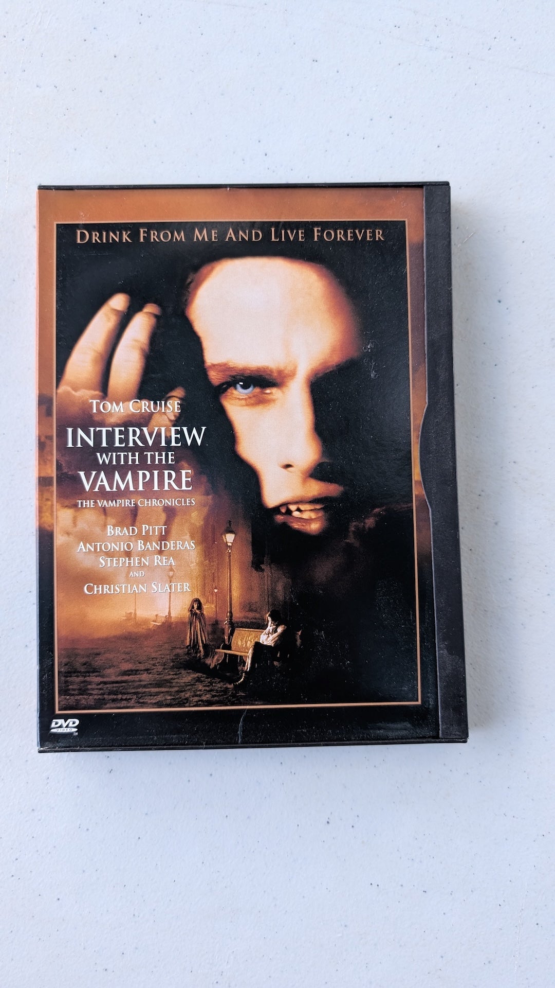 Interview with the Vampire (DVD, 1994) Tom Cruise, Brad Pitt