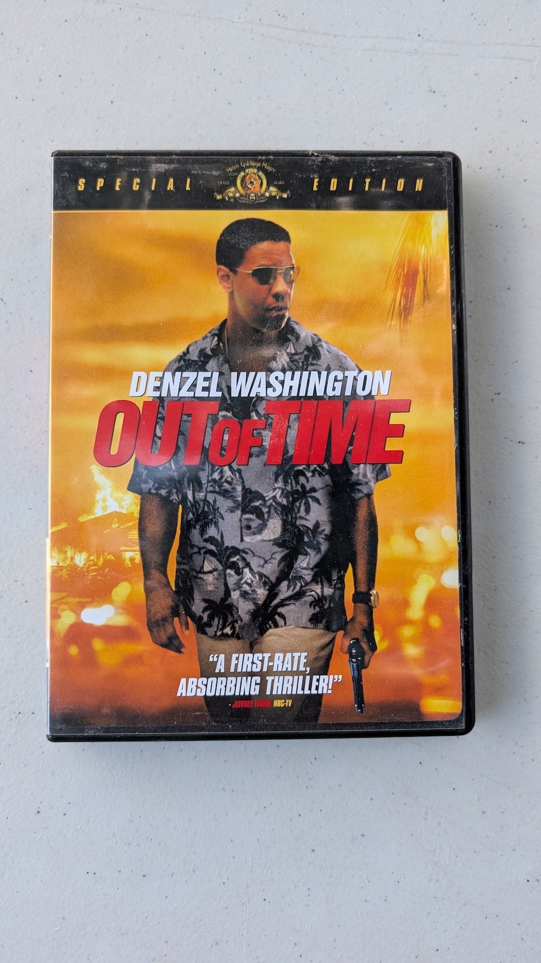 Out Of Time DVD Video Movie Denzel Washington Special Edition
