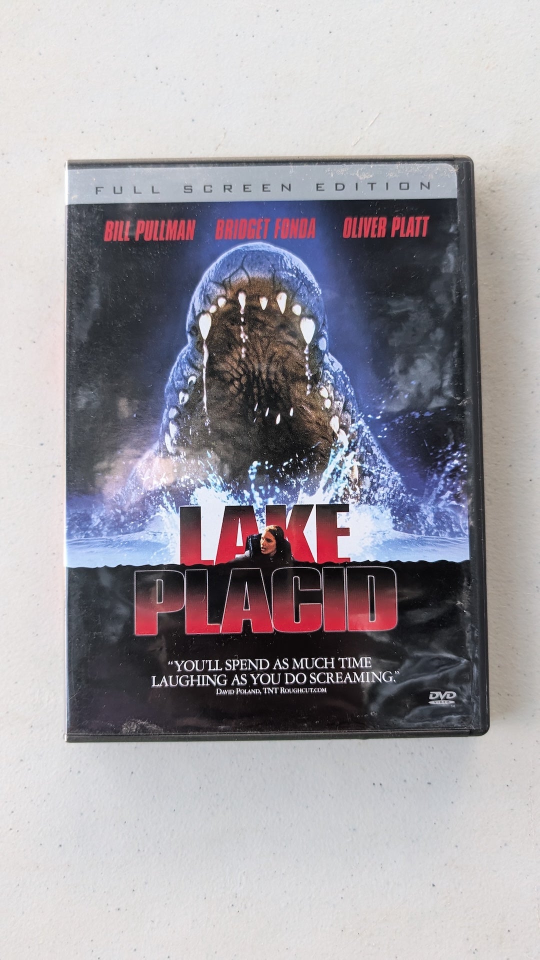 LAKE PLACID DVD MOVIE, BILL PULLMAN, BRIDGET FONDA, OLIVER PLATT, BRENDAN G.