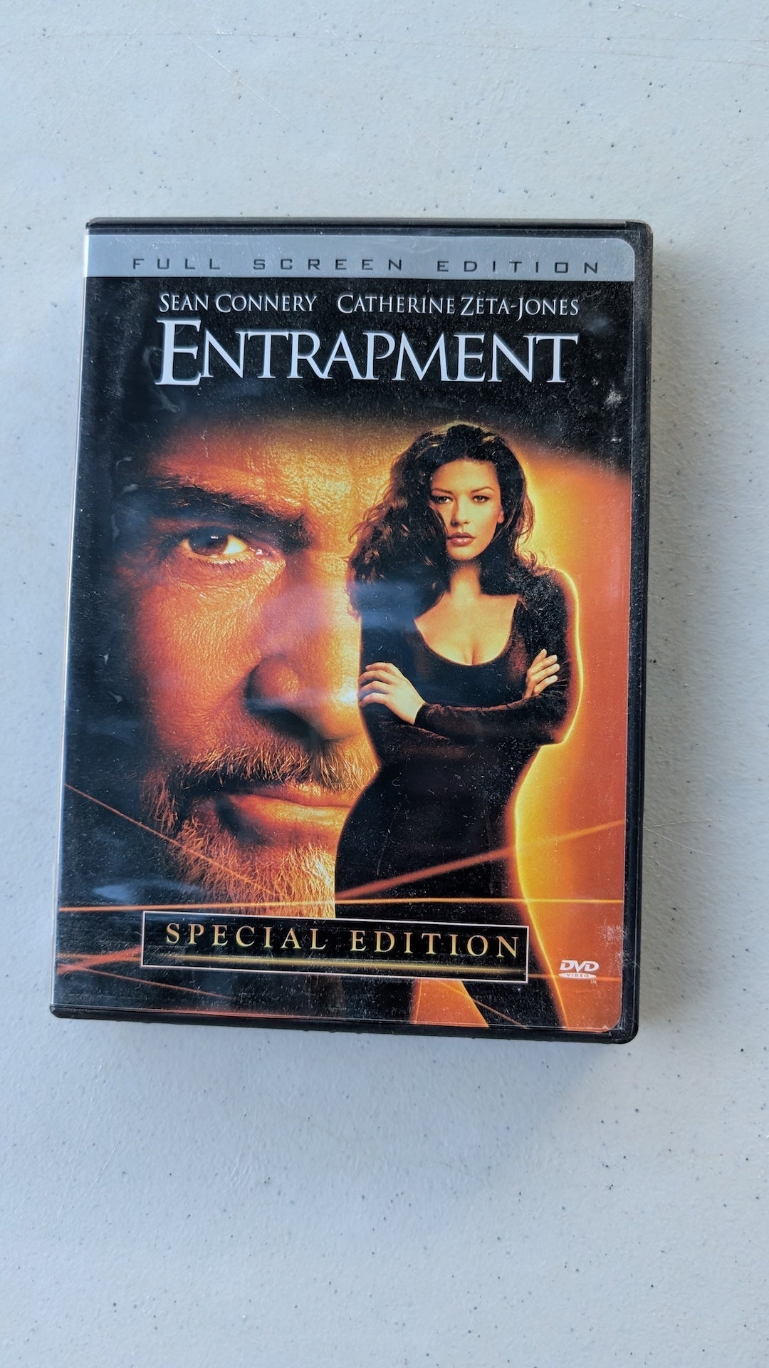 Entrapment DVD (FS Special Edition, 2002) Catherine Zeta-Jones, Sean Connery