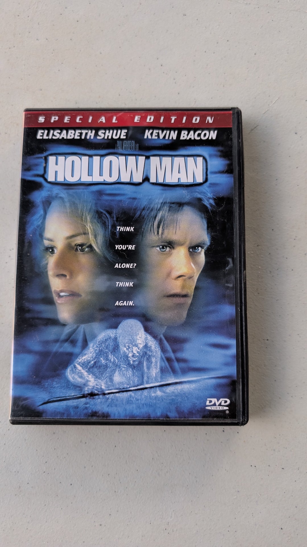 Hollow Man (DVD, 2001, Special Edition) Elisabeth Shue, Kevin Bacon