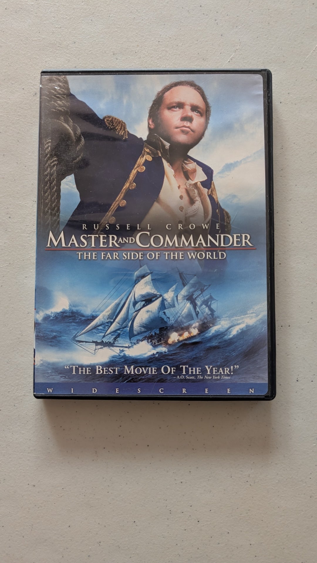 Master and Commander: The Far Side of the World (DVD, 2003, PG-13) Russell Crowe