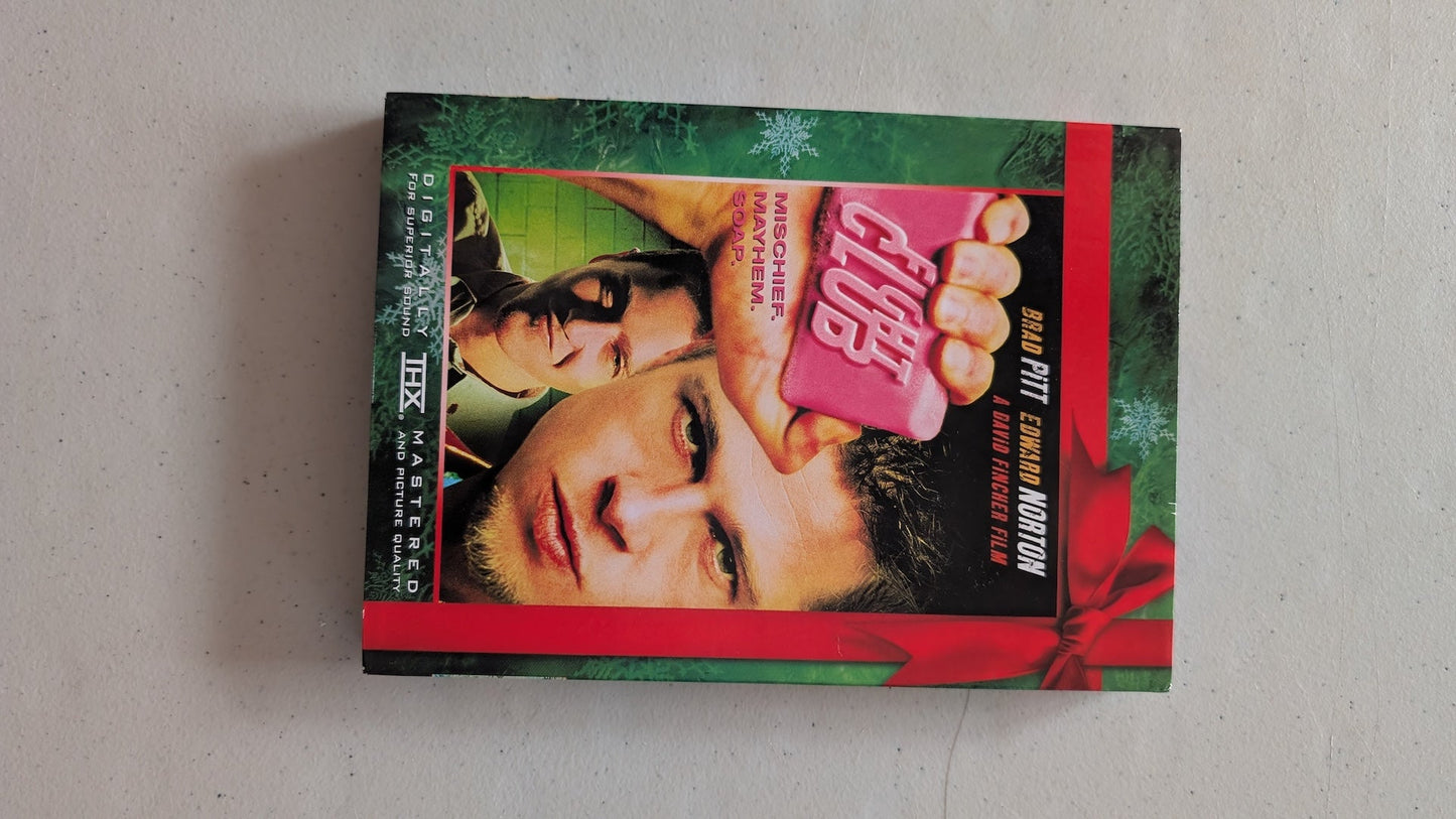 Fight Club (DVD, 1999, R) Brad Pitt, Edward Norton