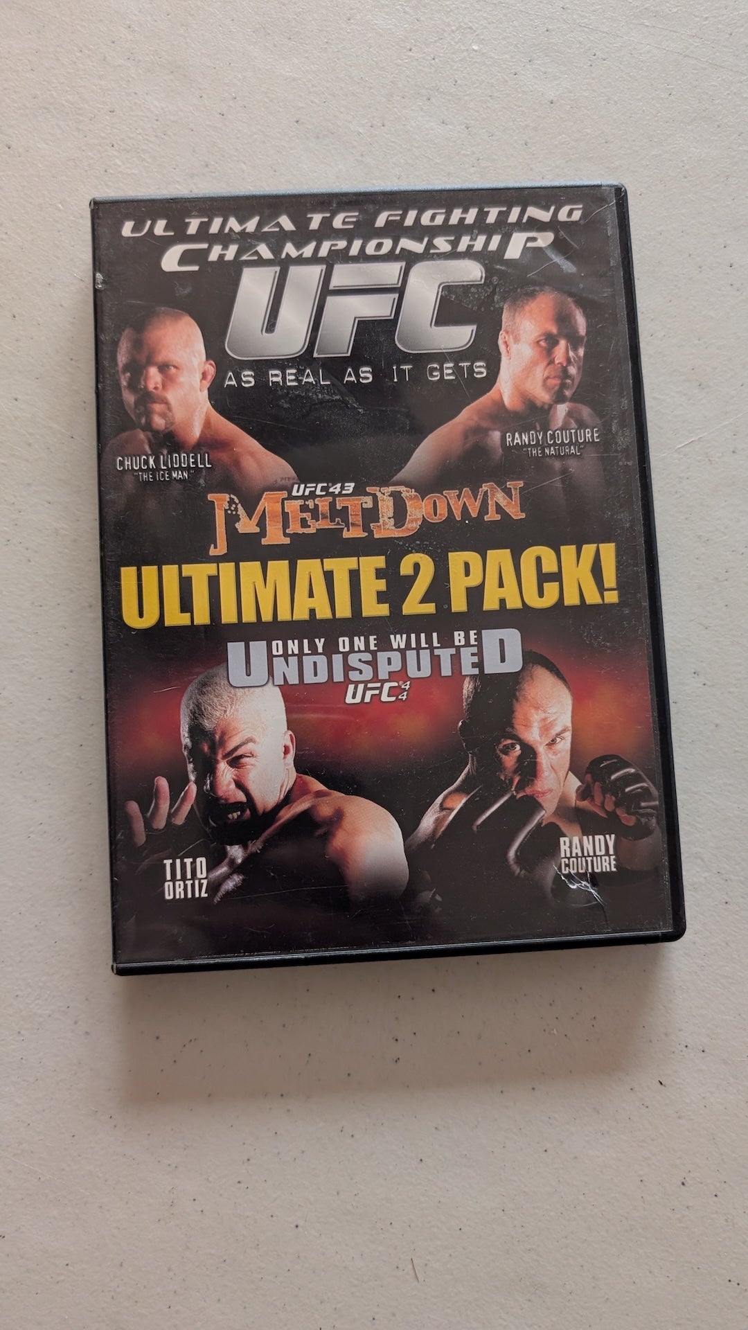 UFC 43: Meltdown / UFC 44: Undisputed (DVD, 2003, Not Rated)