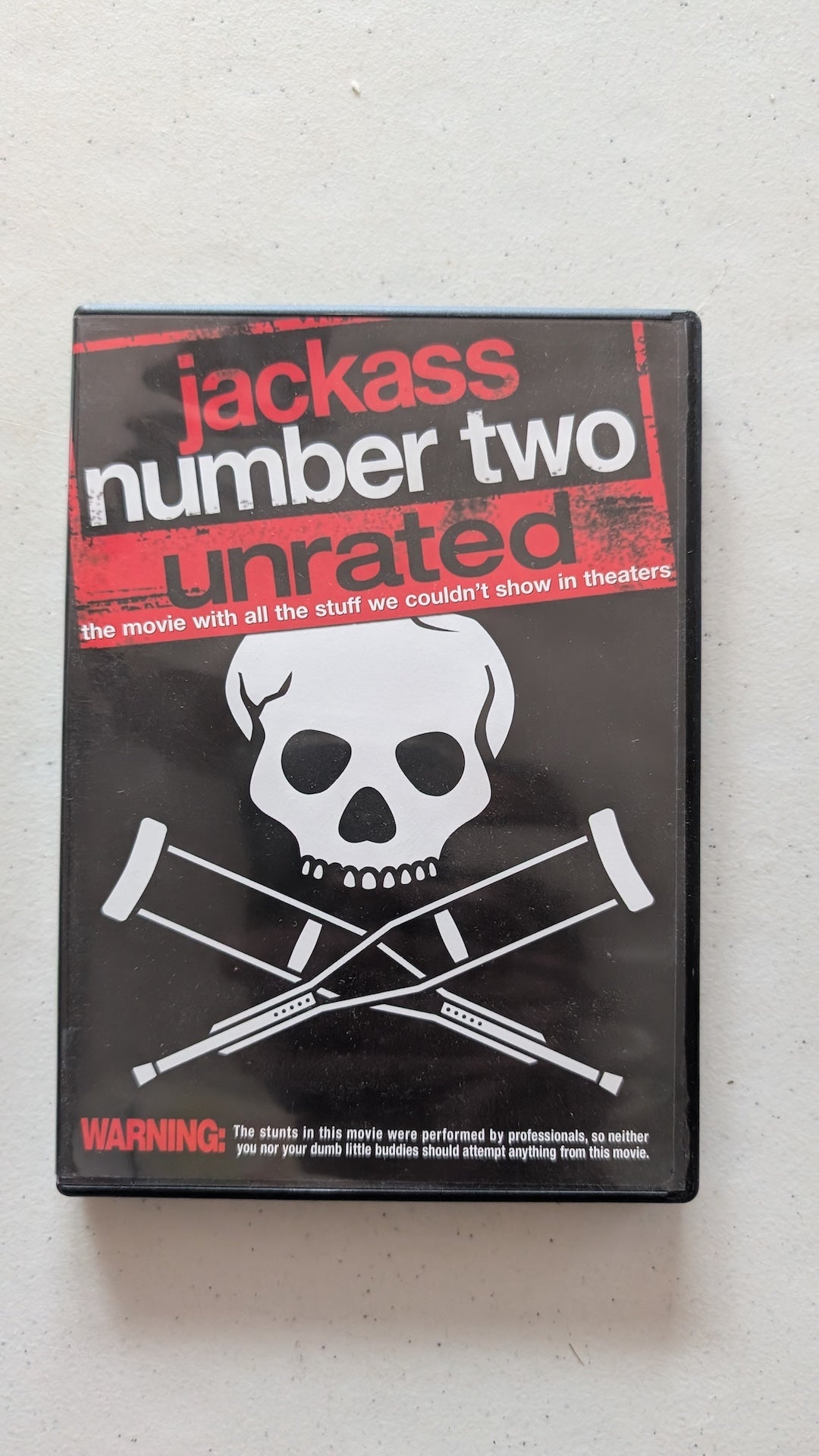 Jackass Number Two (DVD, 2006, Unrated)