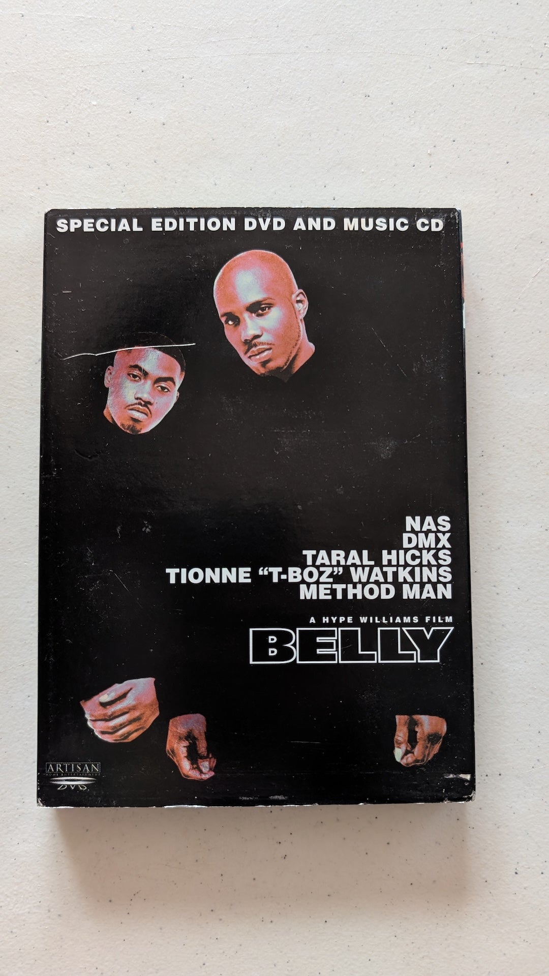 Belly (DVD, 1998, R) Nas, DMX, Taral Hicks, Tionne "T-Boz" Watkins, Method Man
