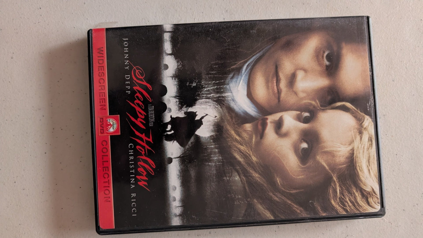 Sleepy Hollow (DVD, 1999, R) Johnny Depp, Christina Ricci