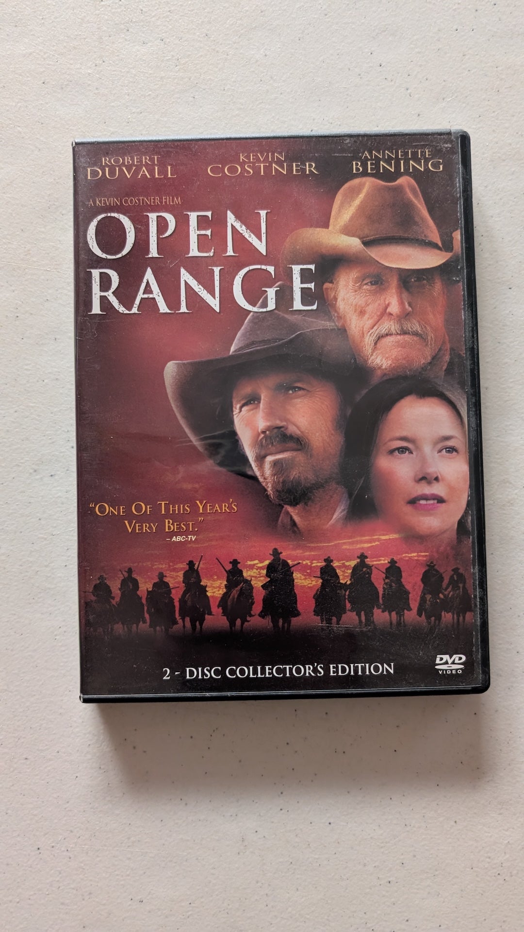 Open Range (DVD, 2003, R) Robert Duvall, Kevin Costner, Annette Bening