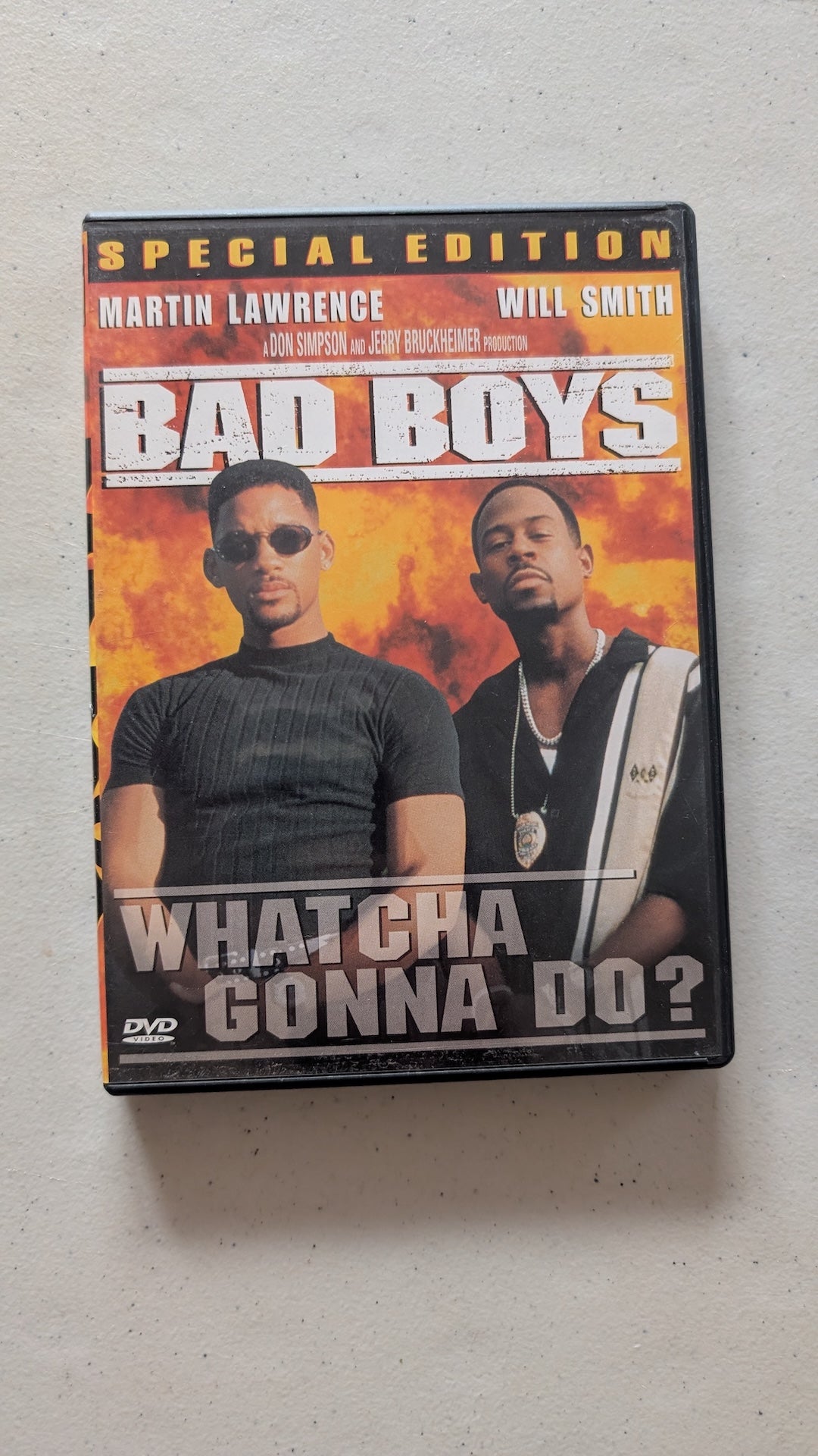 Bad Boys (DVD, 1995, R) Martin Lawrence, Will Smith
