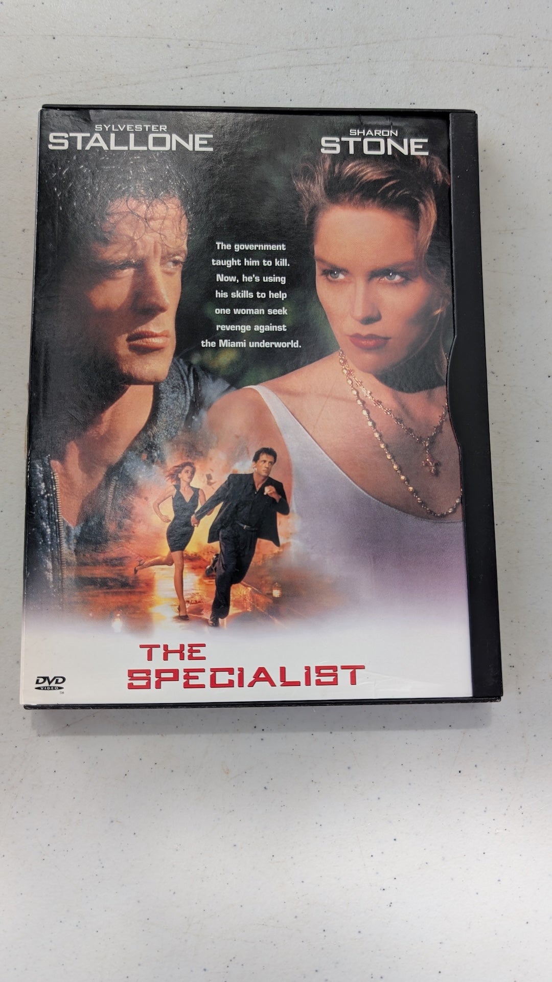 The Specialist (DVD, 1994, R) Sylvester Stallone, Sharon Stone, James Woods