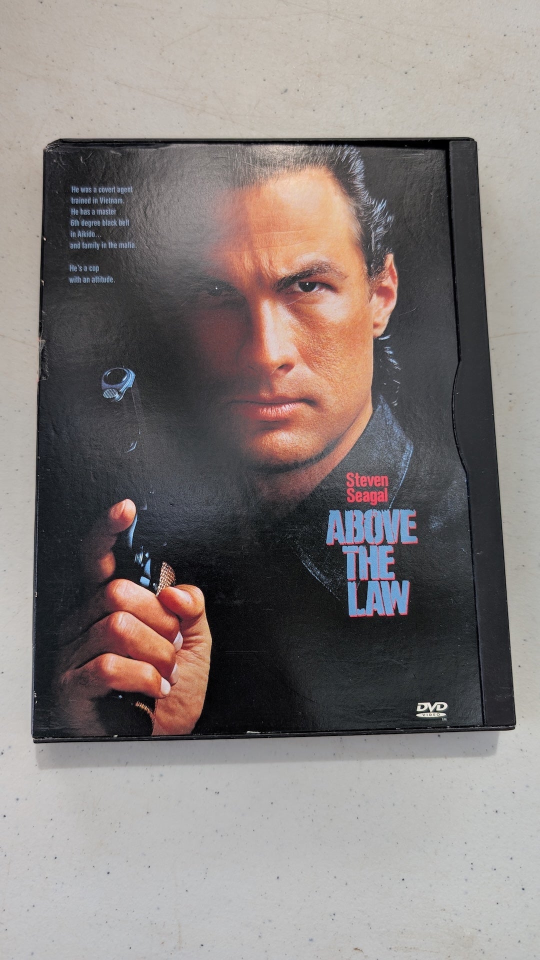 Above the Law (DVD, 1988, R) Steven Seagal, Pam Grier, Sharon Stone