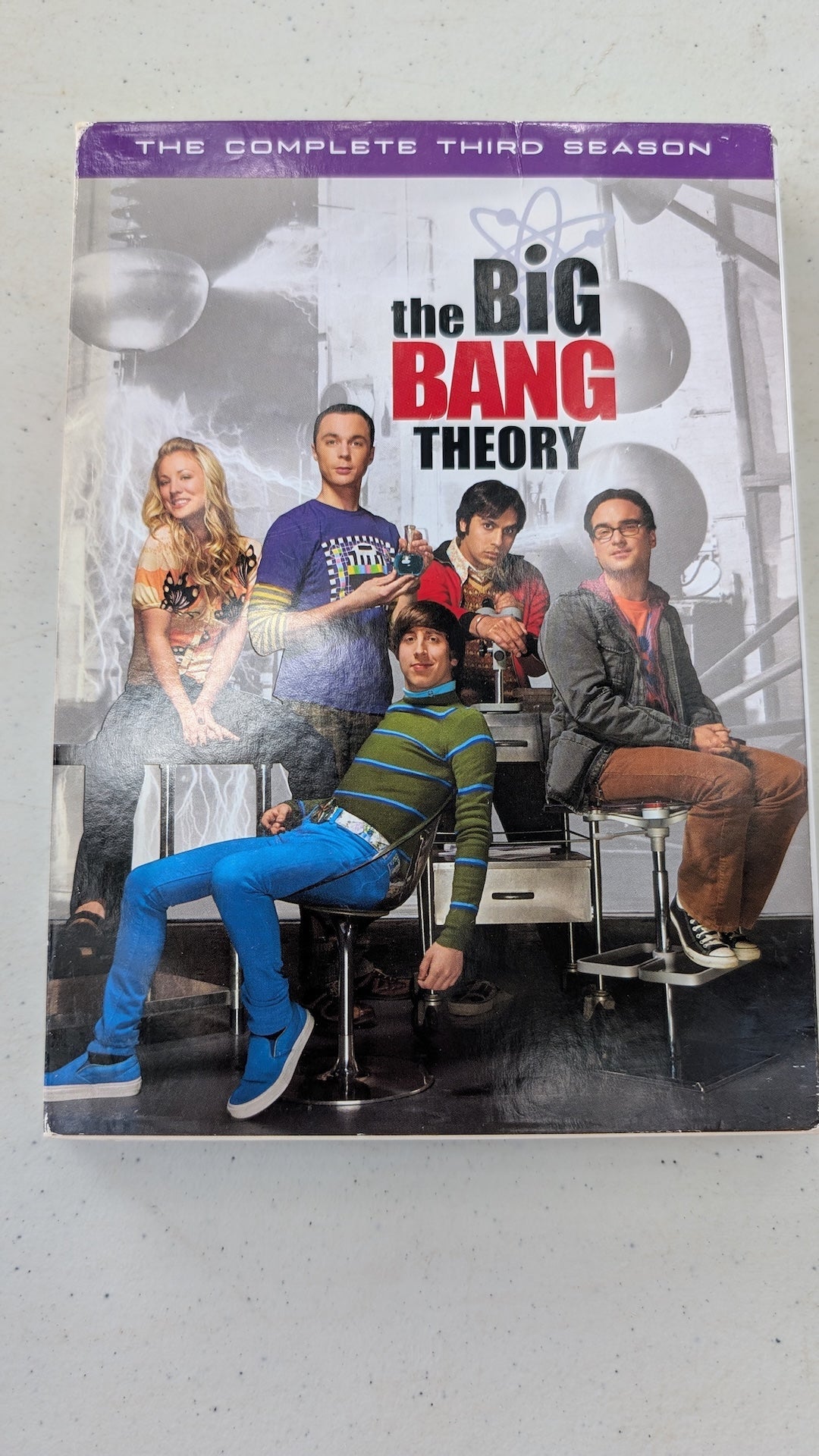 The Big Bang Theory: The Complete Third Season (DVD, 2009-2010, TV-PG) Johnny Galecki, Jim Parsons, Kaley Cuoco