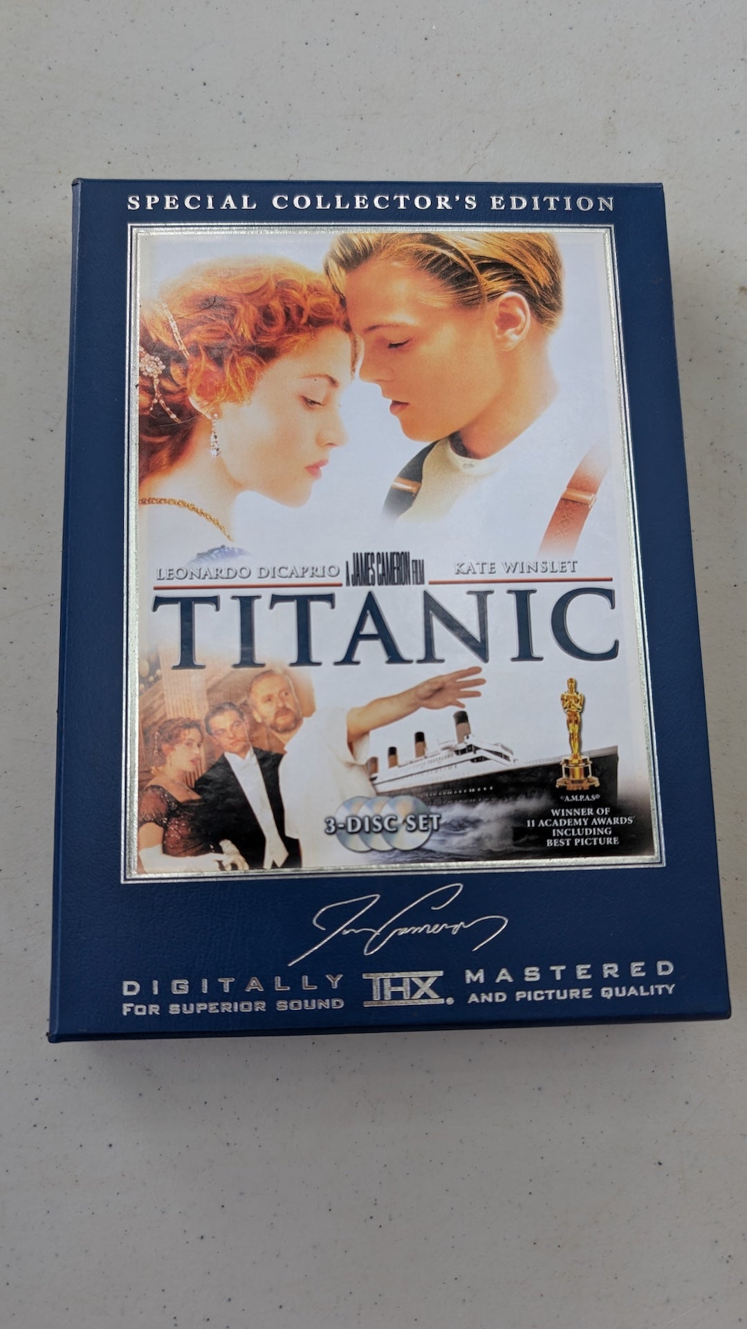Titanic (DVD (3-Disc Set), 1997, PG-13) Leonardo DiCaprio, Kate Winslet