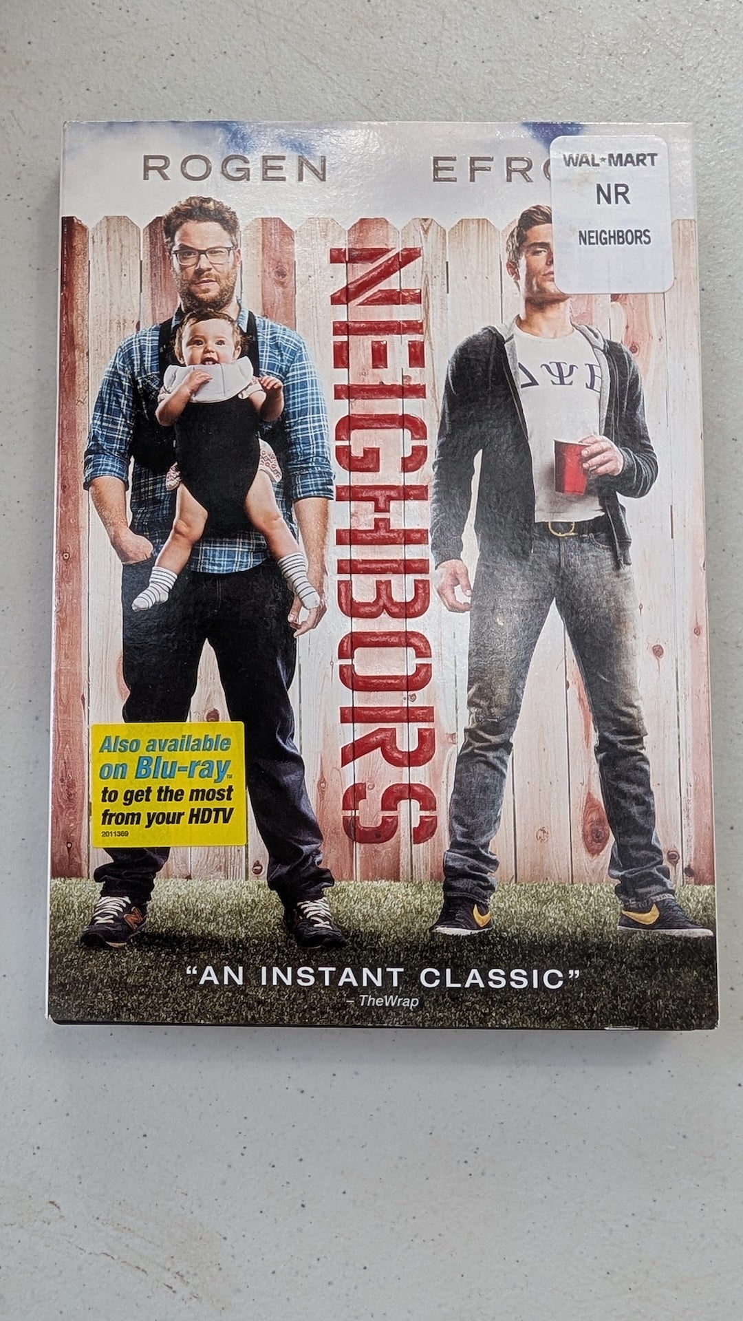 Neighbors (DVD, 2014, R) Seth Rogen, Zac Efron, Rose Byrne