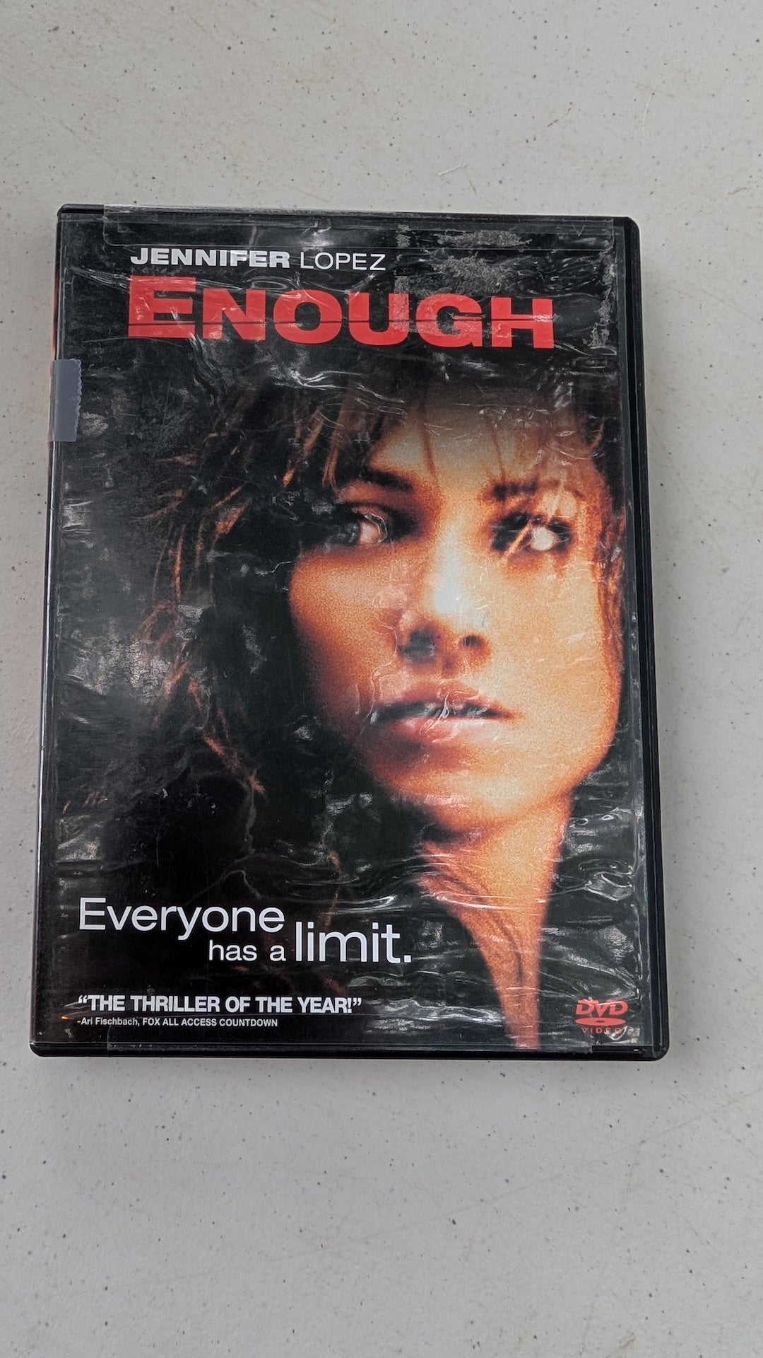 Enough (DVD, 2002, PG-13) Jennifer Lopez, Billy Campbell, Juliette Lewis