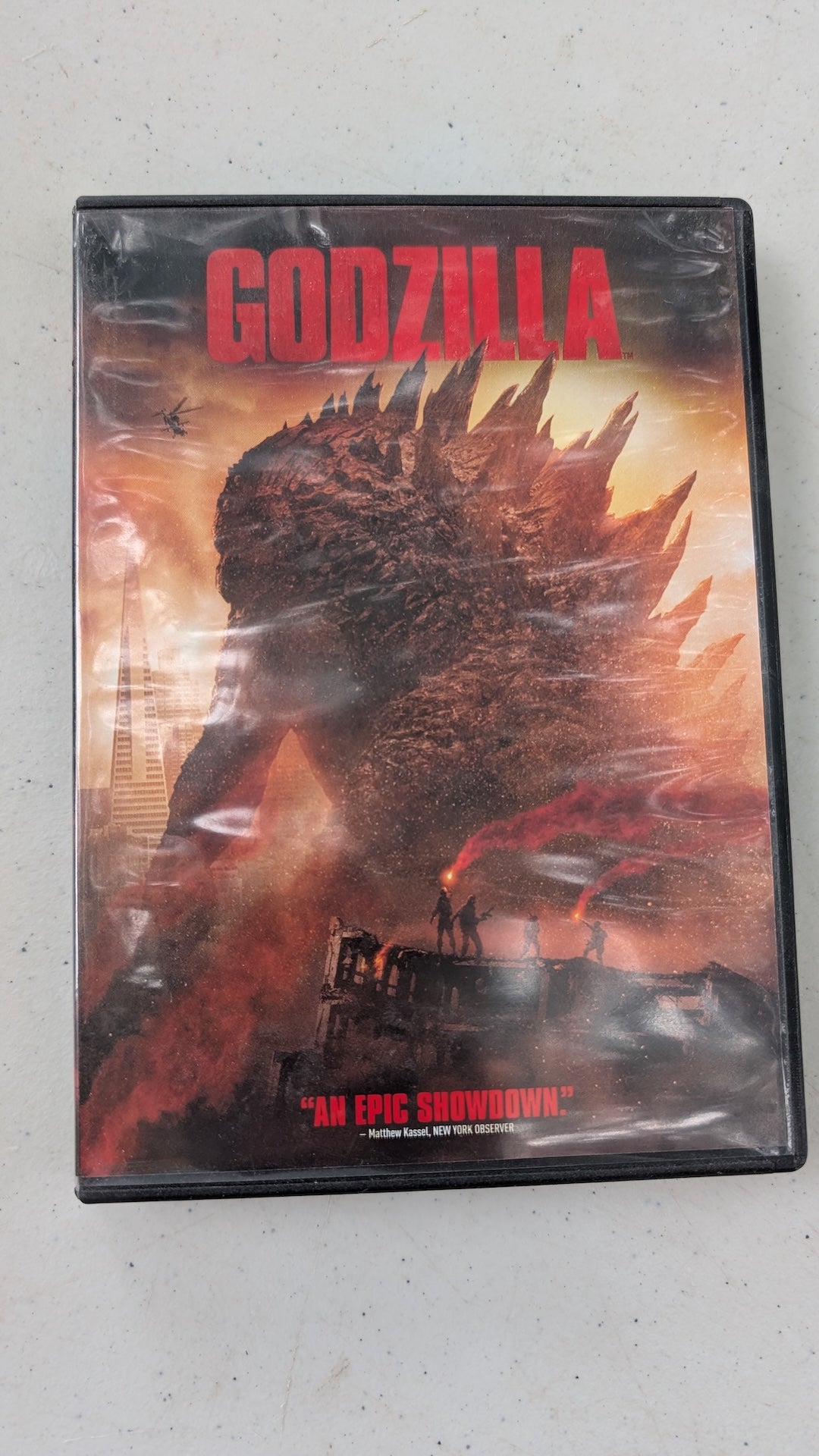 Godzilla (DVD, 2014, PG-13) Aaron Taylor-Johnson, Ken Watanabe, Bryan Cranston