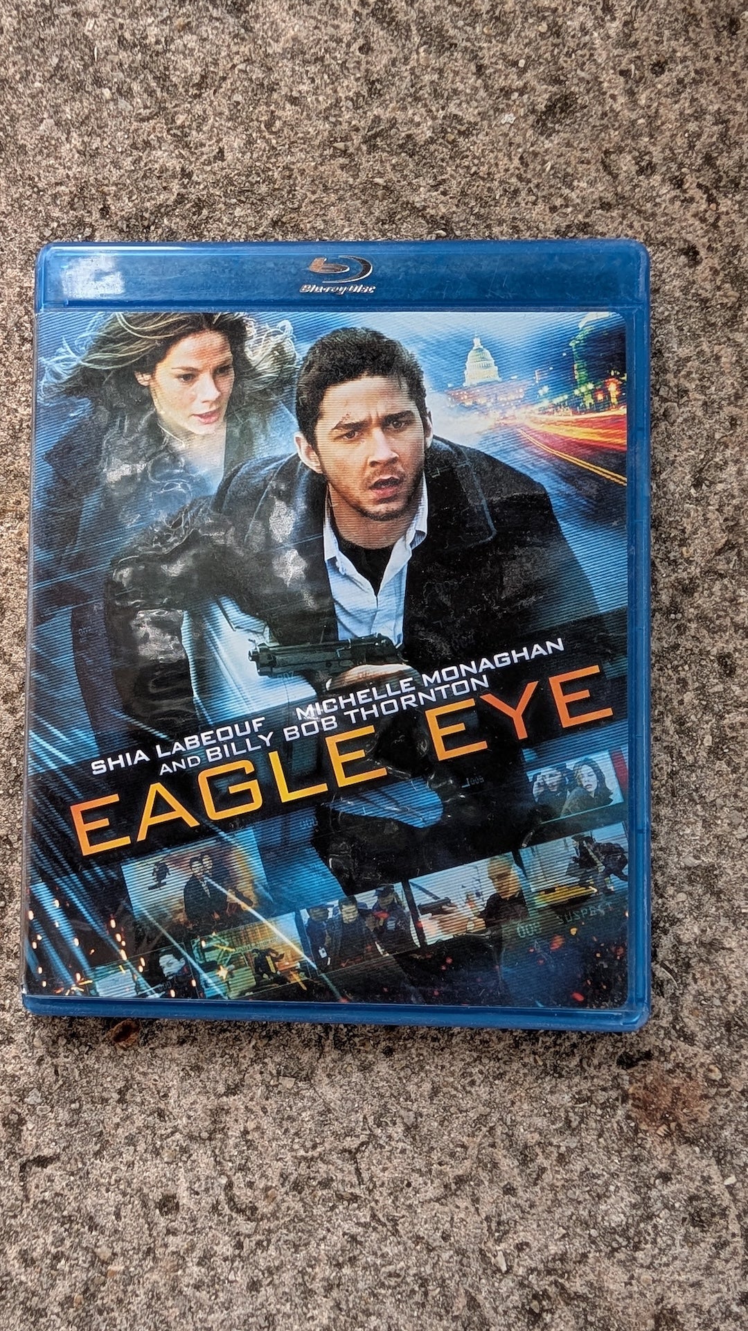Eagle Eye (Blu-ray, 2008, PG-13) Shia LaBeouf, Michelle Monaghan, Rosario Dawson