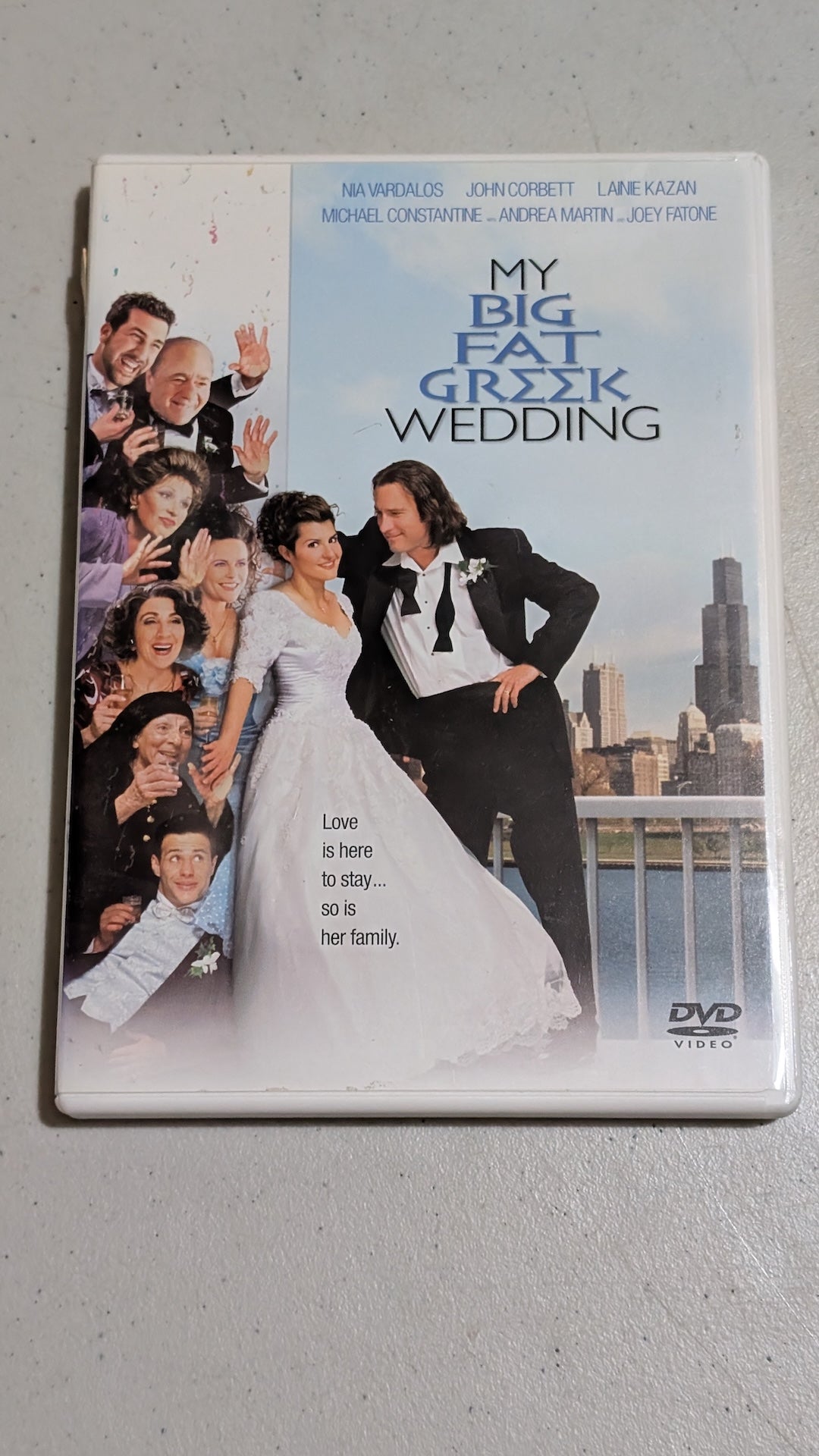 My Big Fat Greek Wedding (DVD, 2002, PG) Nia Vardalos, John Corbett, Michael Constantine