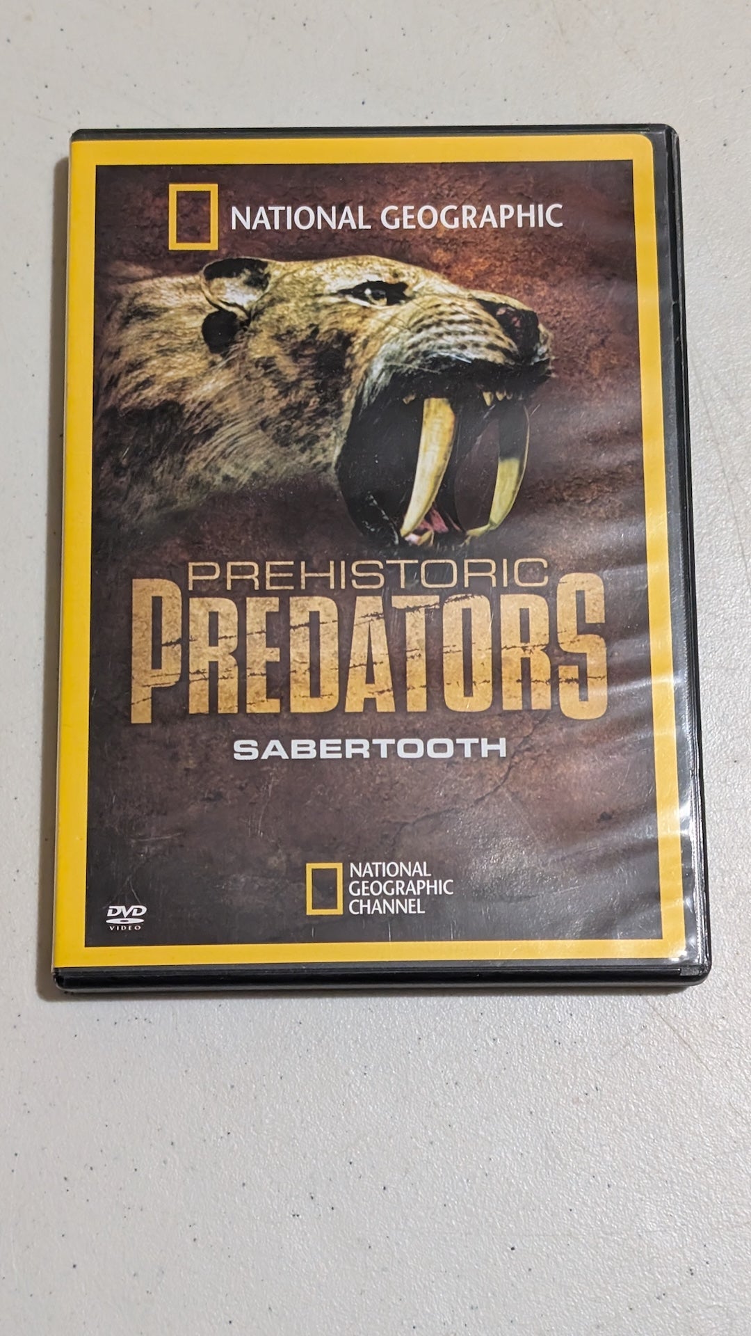 National Geographic: Prehistoric Predators - Sabertooth (DVD, 2007, Not Rated) N/A (Documentary)