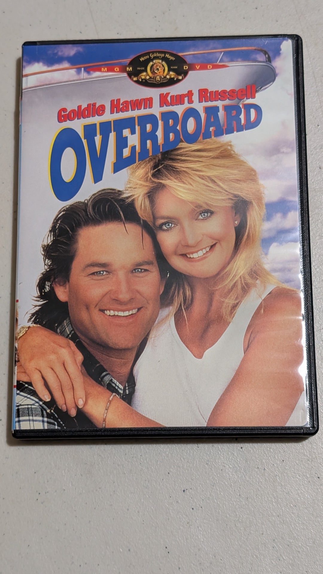 Overboard (DVD, 1987, PG) Goldie Hawn, Kurt Russell, Edward Herrmann