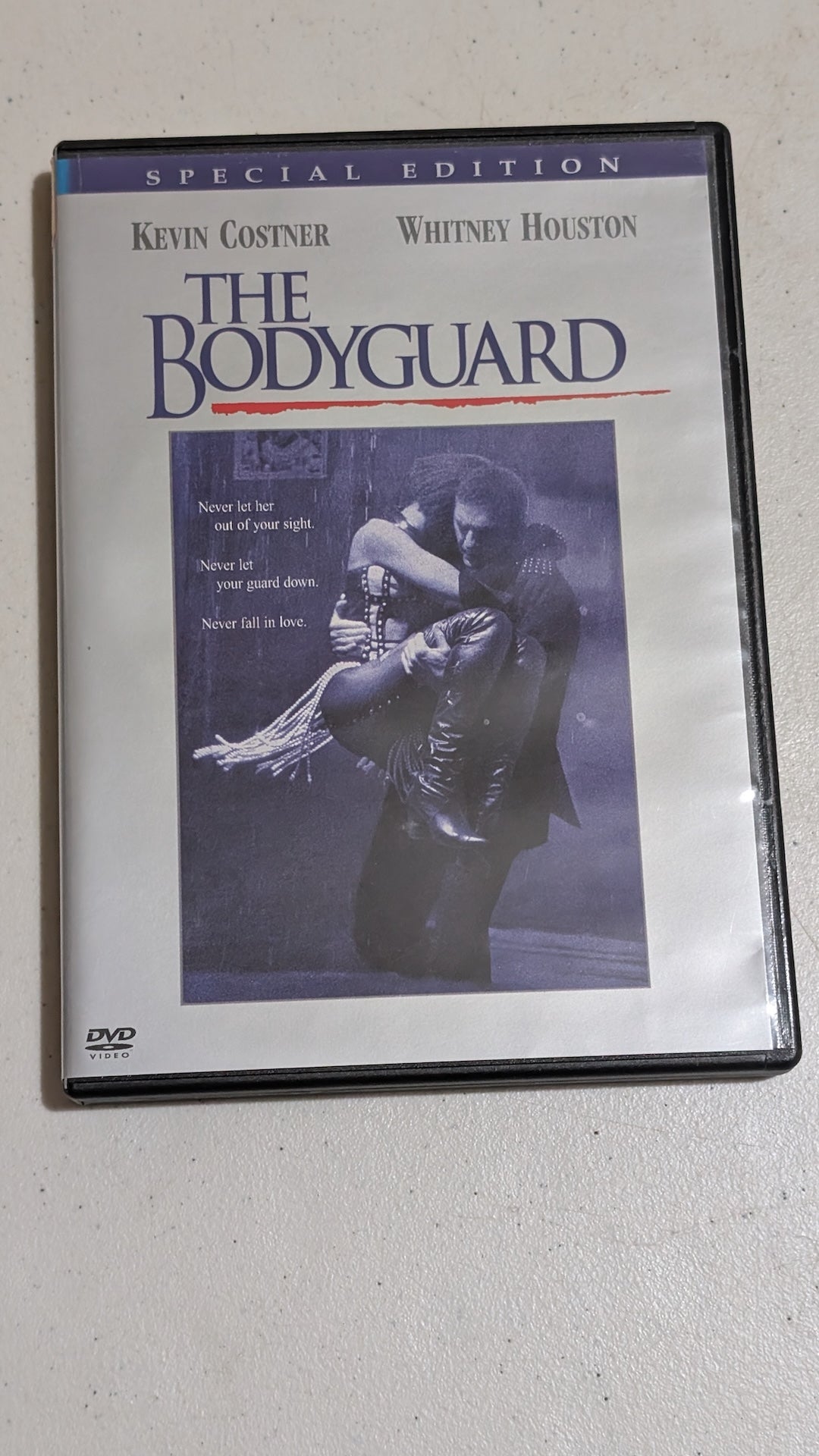The Bodyguard (DVD, 1992, R) Kevin Costner, Whitney Houston, Gary Kemp