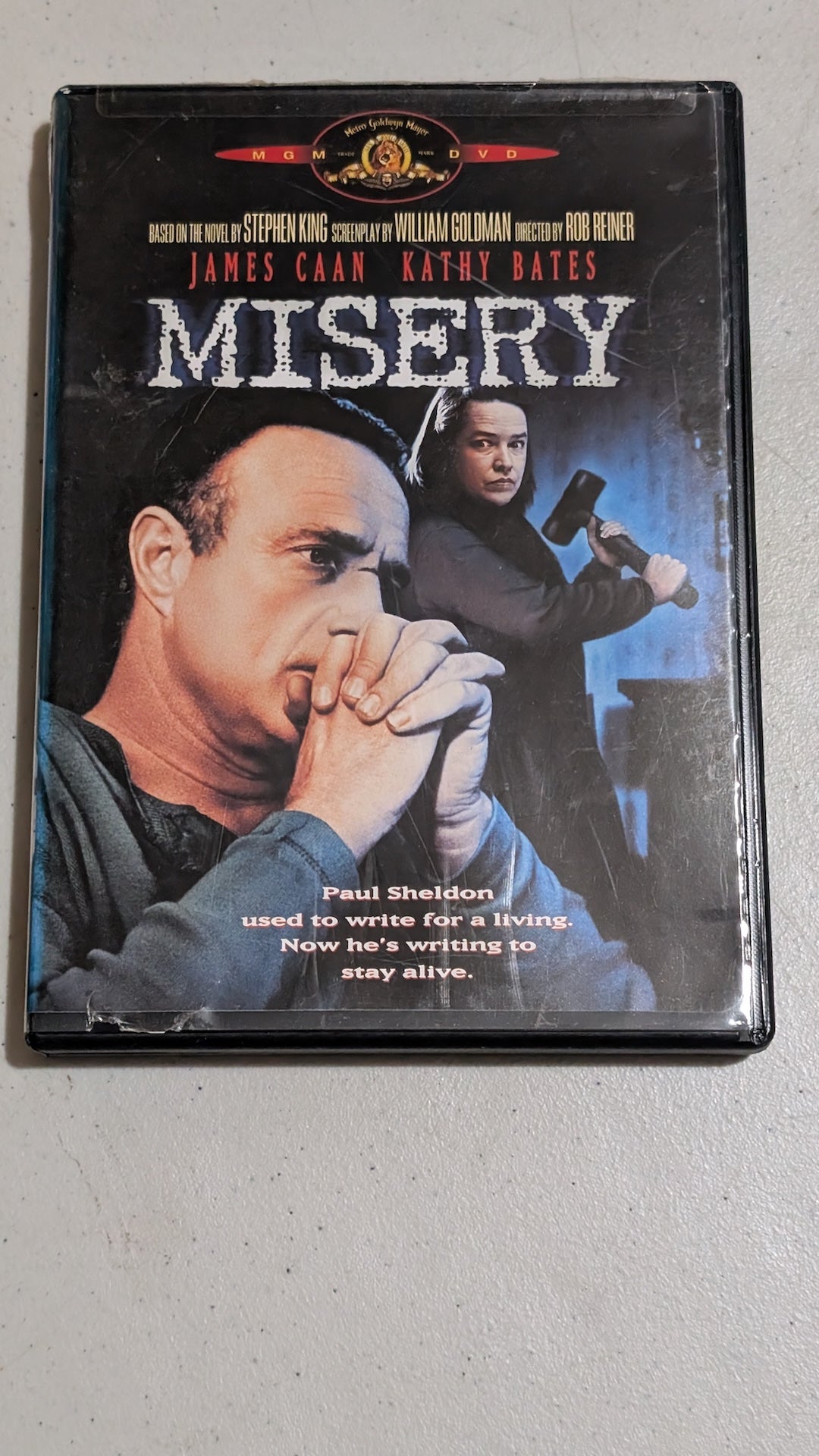 Misery (DVD, 1990, R) James Caan, Kathy Bates, Richard Farnsworth