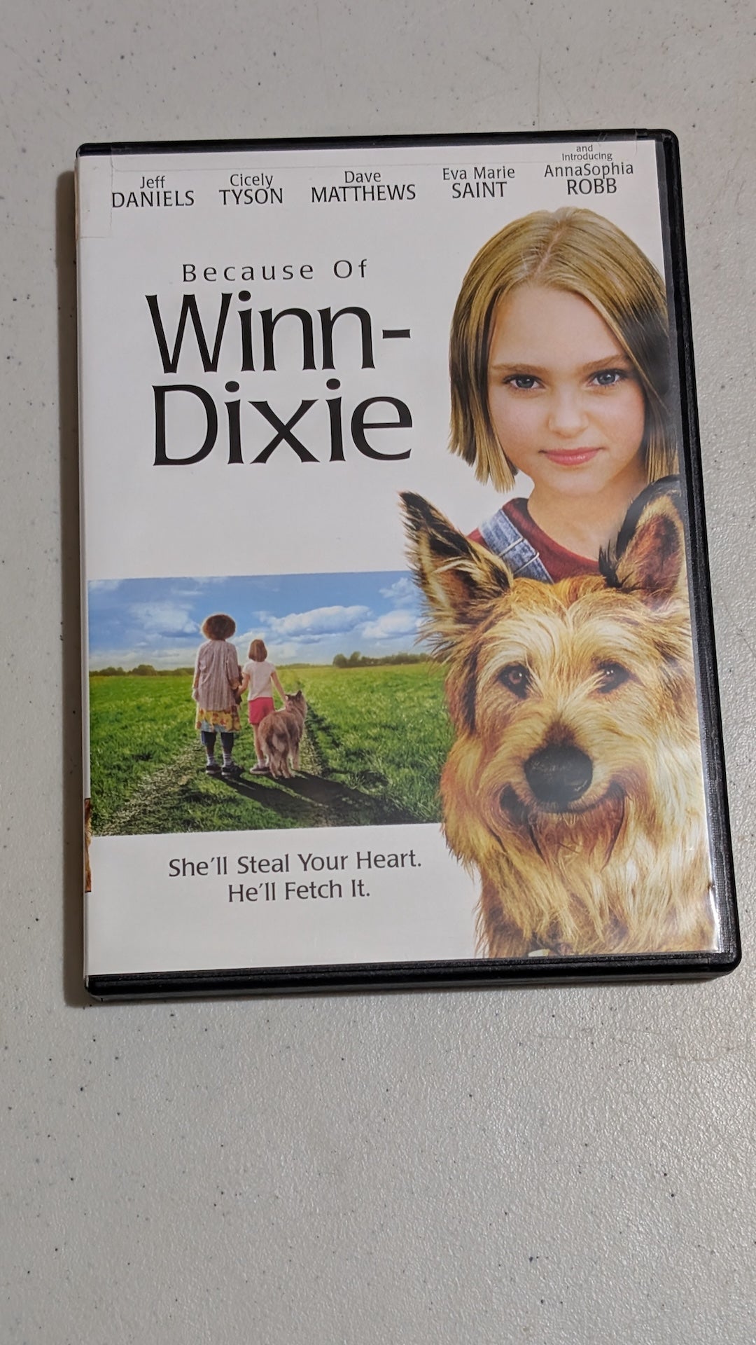 Because of Winn-Dixie (DVD, 2005, PG) AnnaSophia Robb, Jeff Daniels, Cicely Tyson