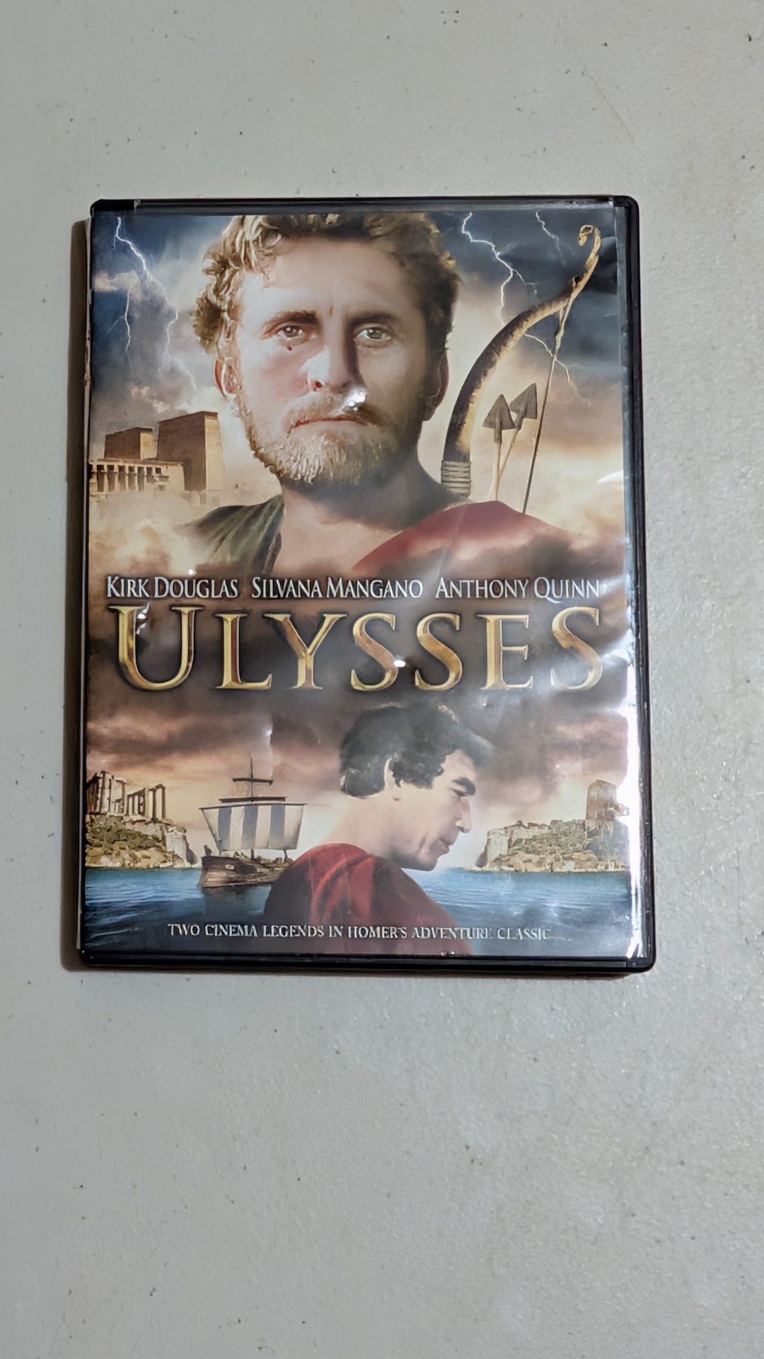 Ulysses (DVD, 1954, Not Rated) Kirk Douglas, Silvana Mangano, Anthony Quinn