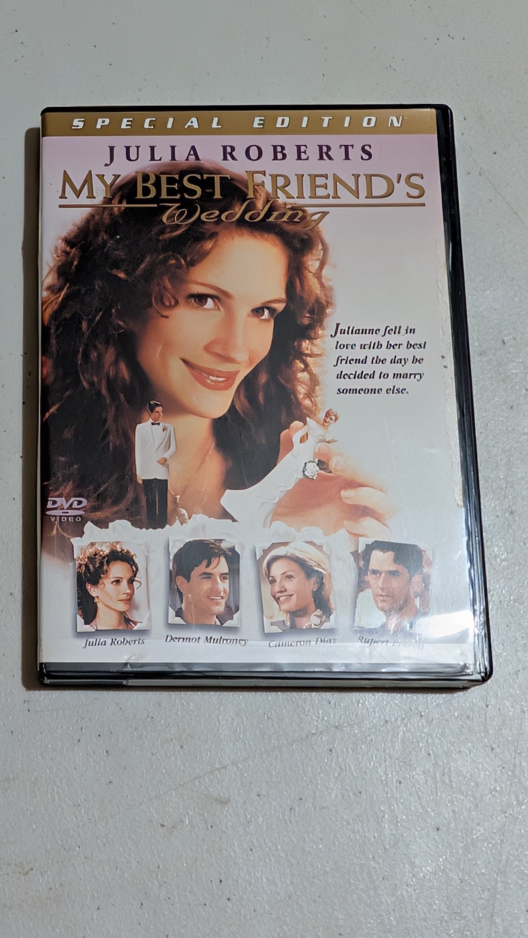 My Best Friend's Wedding (DVD, 1997, PG-13) Julia Roberts, Dermot Mulroney, Cameron Diaz