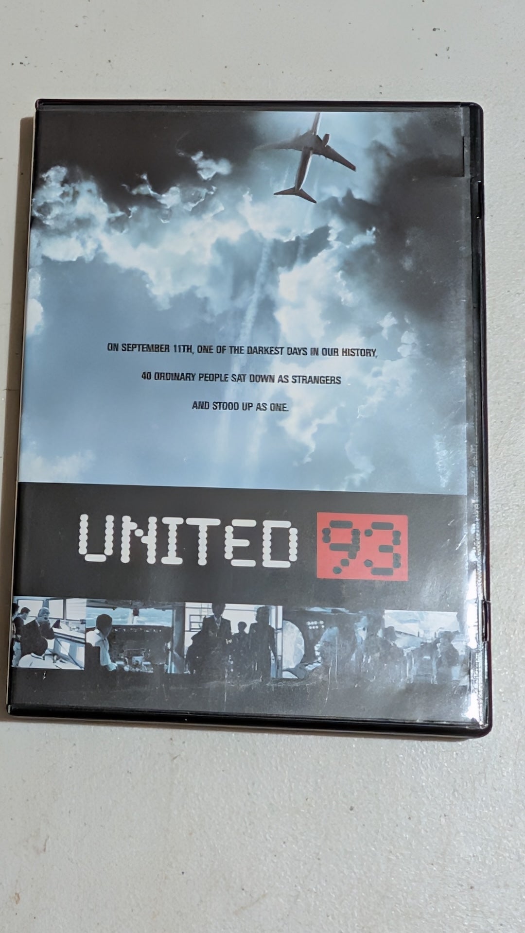 United 93 (DVD, 2006, R) Christian Clemenson, Cheyenne Jackson, David Alan Basche